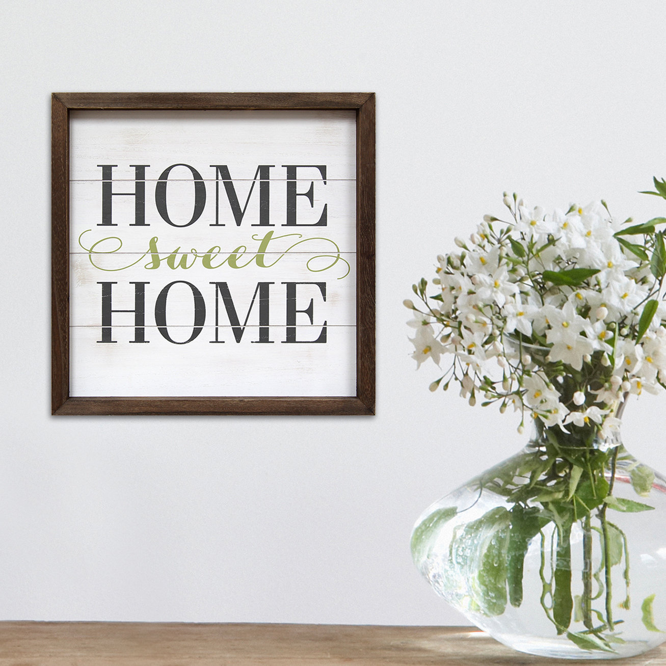 Stratton Home Decor Home Sweet Home Framed Textual Art  Wayfair