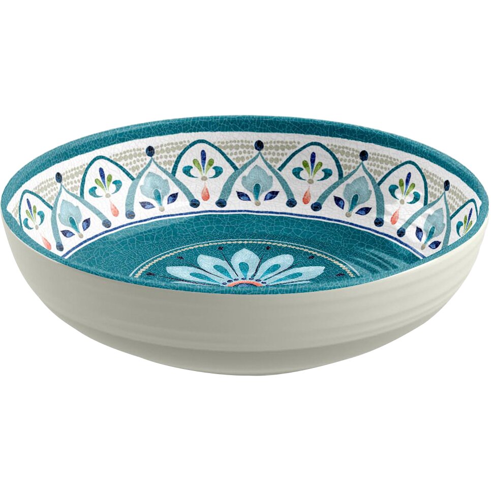 TarHong Moroccan Medallion 12 Piece Dinnerware Set & Reviews | Wayfair