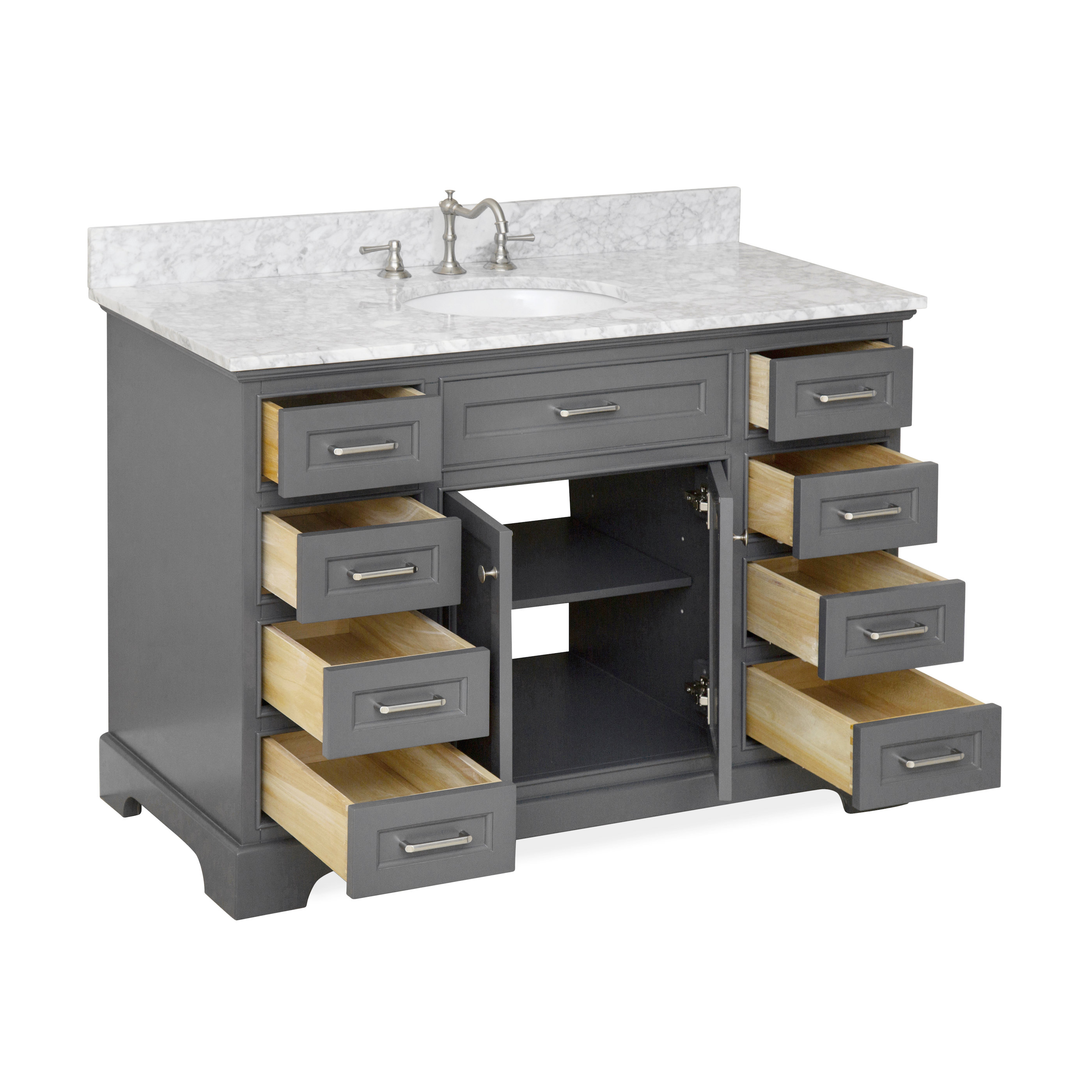 KBC Aria 48" Single Vanity Set & Reviews Wayfair