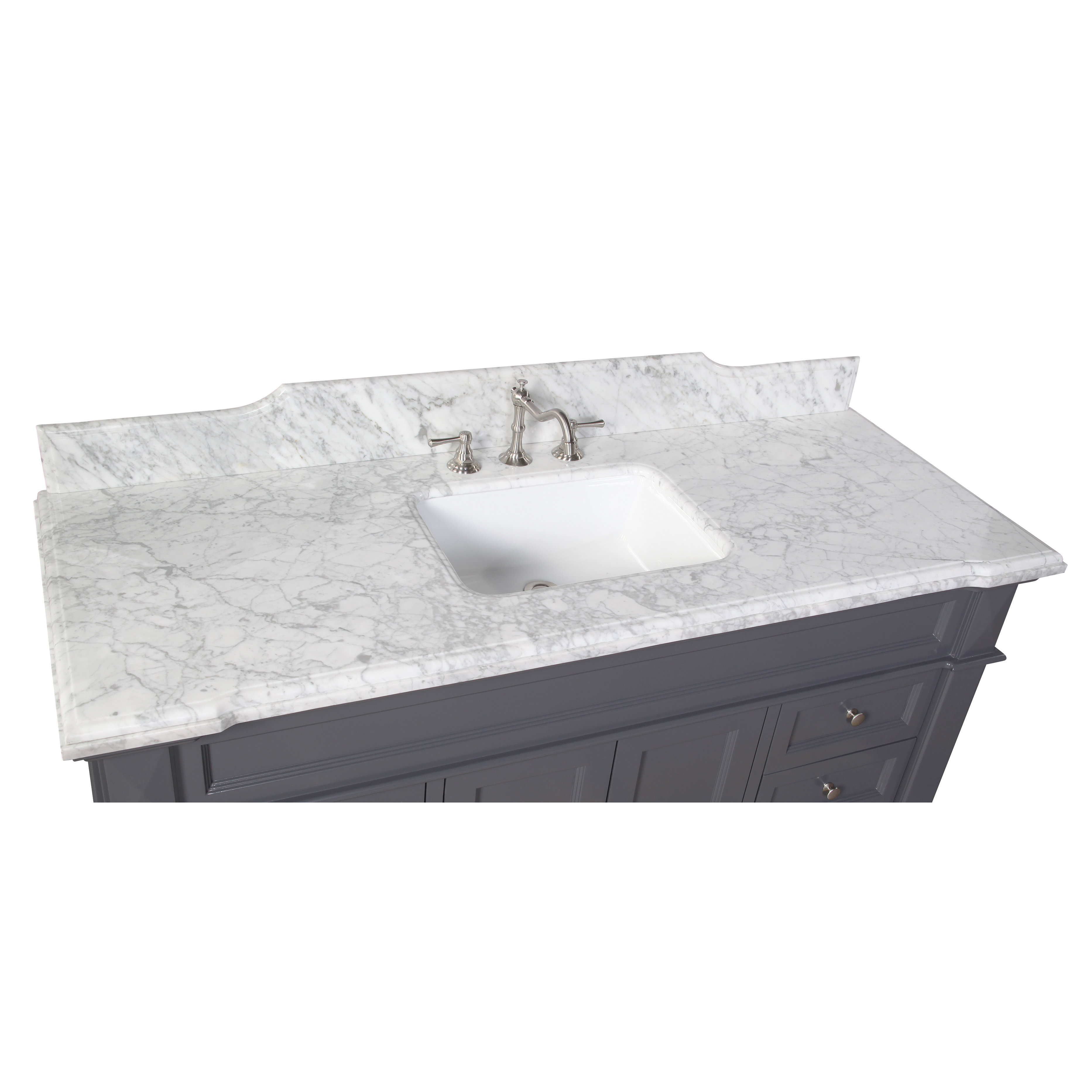 KBC Elizabeth 60" Single Bathroom Vanity Set & Reviews Wayfair