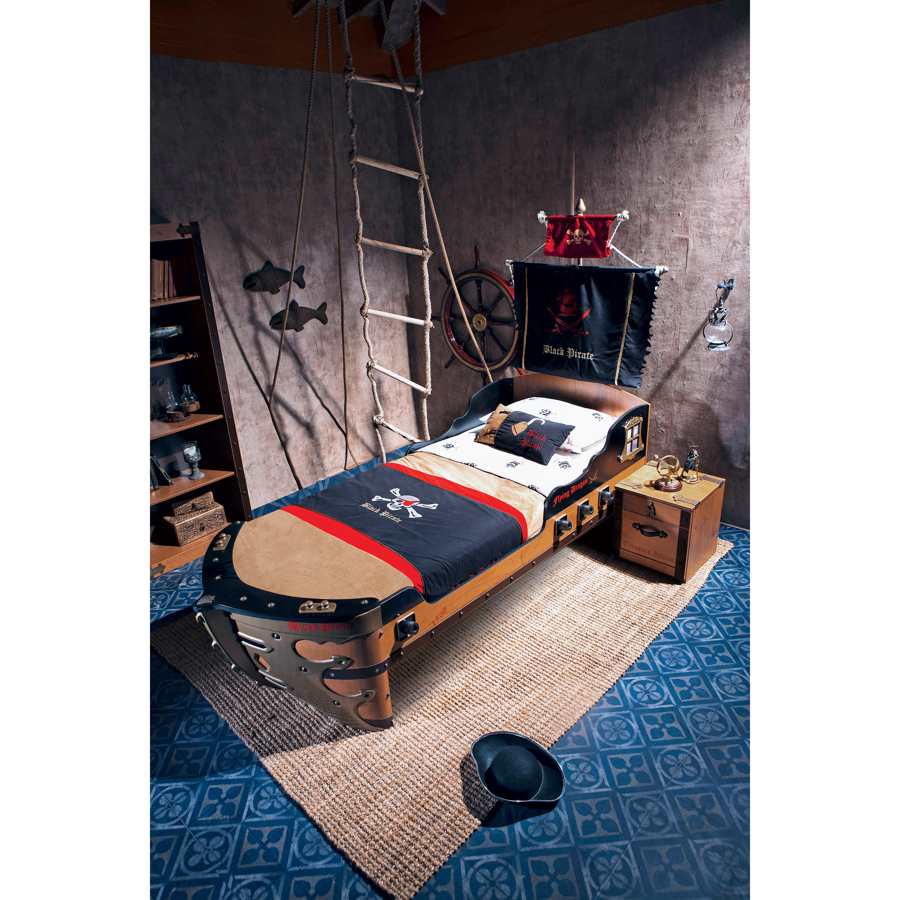 Cilek Pirate 3 Piece Toddler Bedding Set Wayfair