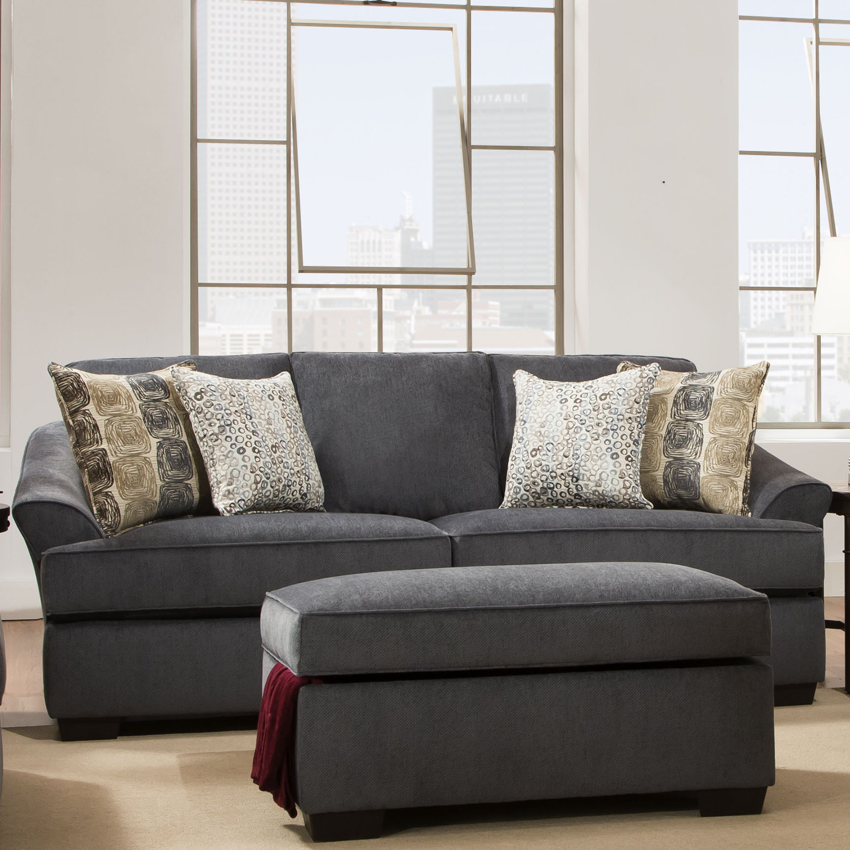 Red Barrel Studio Athena Upholstery Outlaw Sofa & Reviews Wayfair