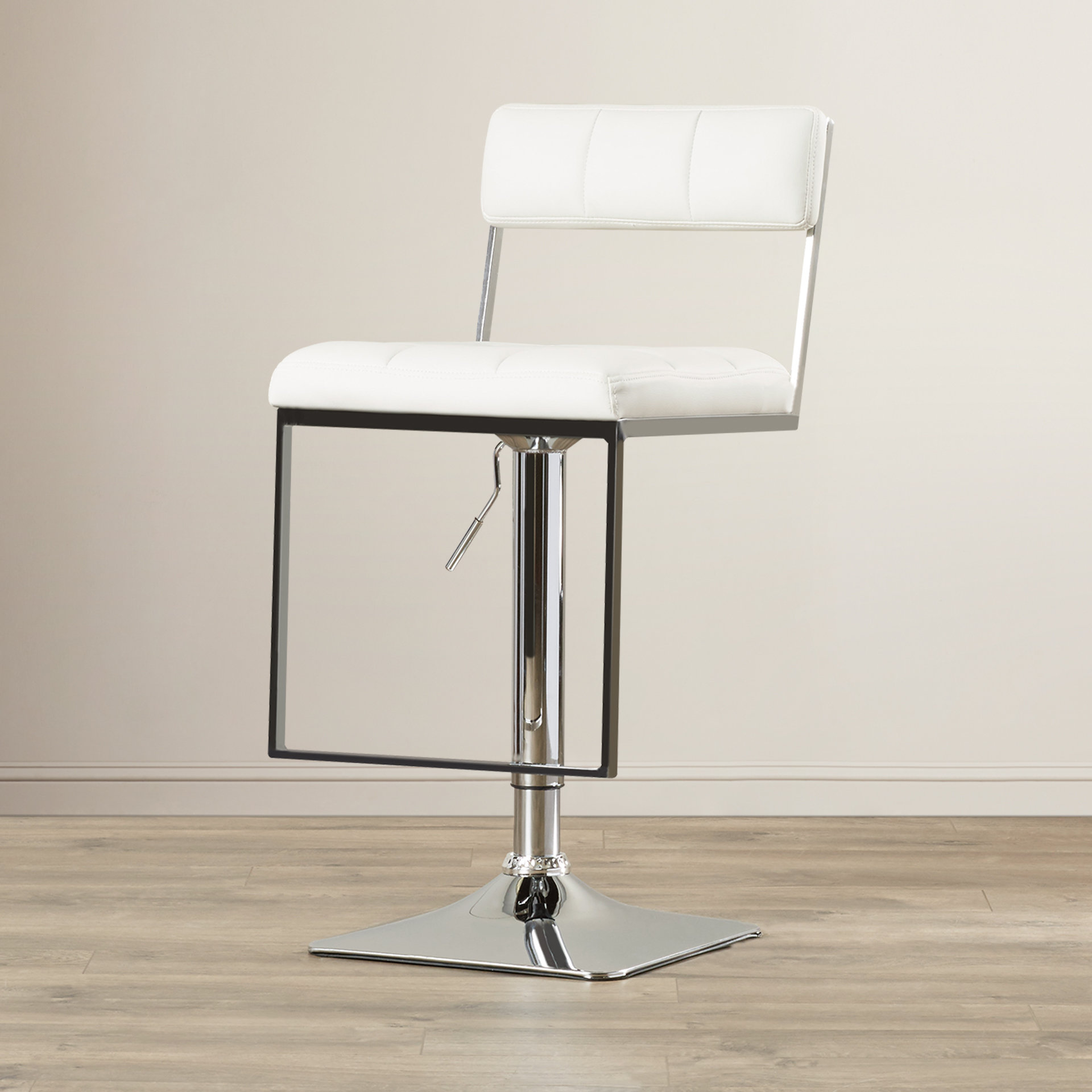 Red Barrel Studio Frasure Adjustable Height Swivel Bar Stool & Reviews Wayfair