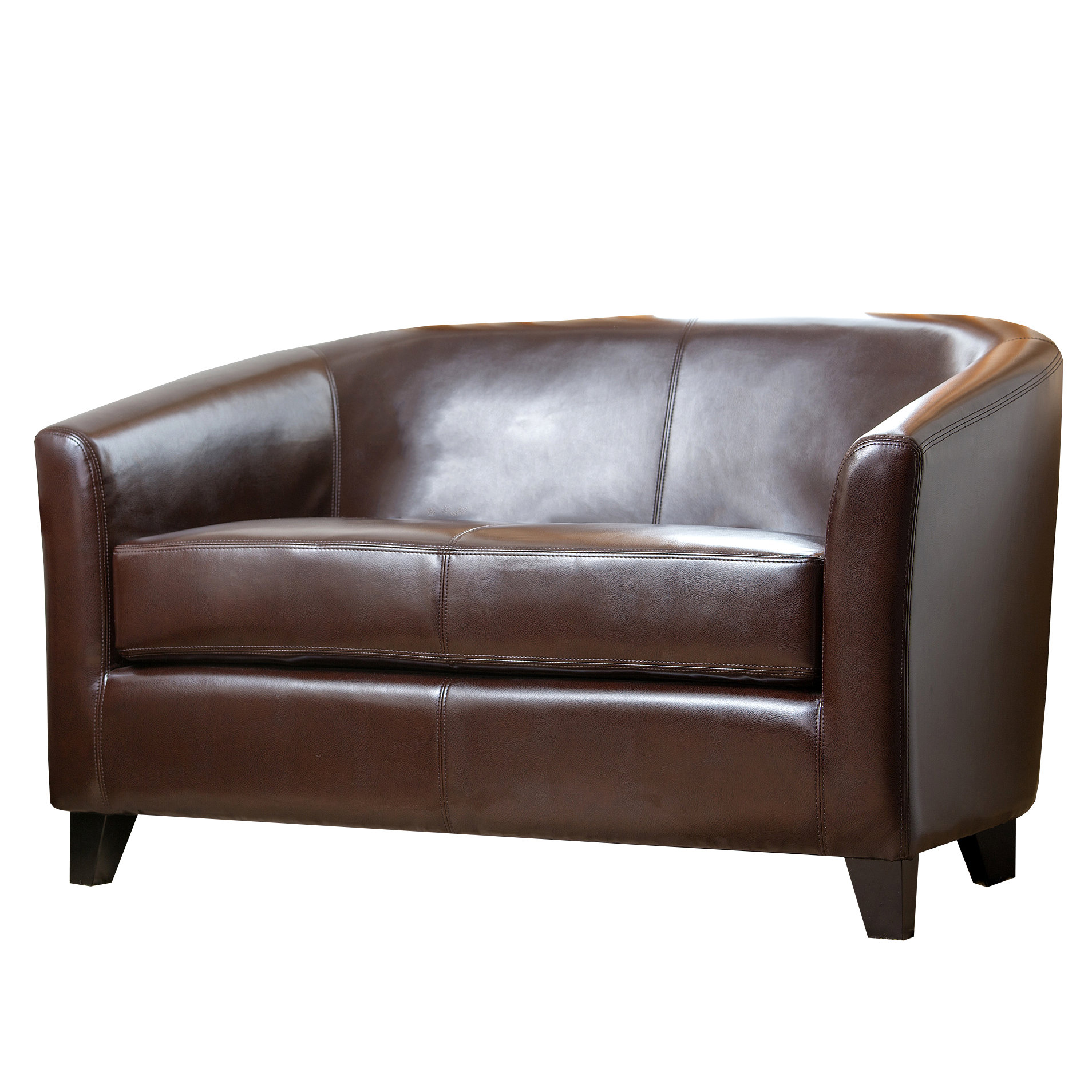 Red Barrel Studio Altamont Leather Loveseat & Reviews Wayfair