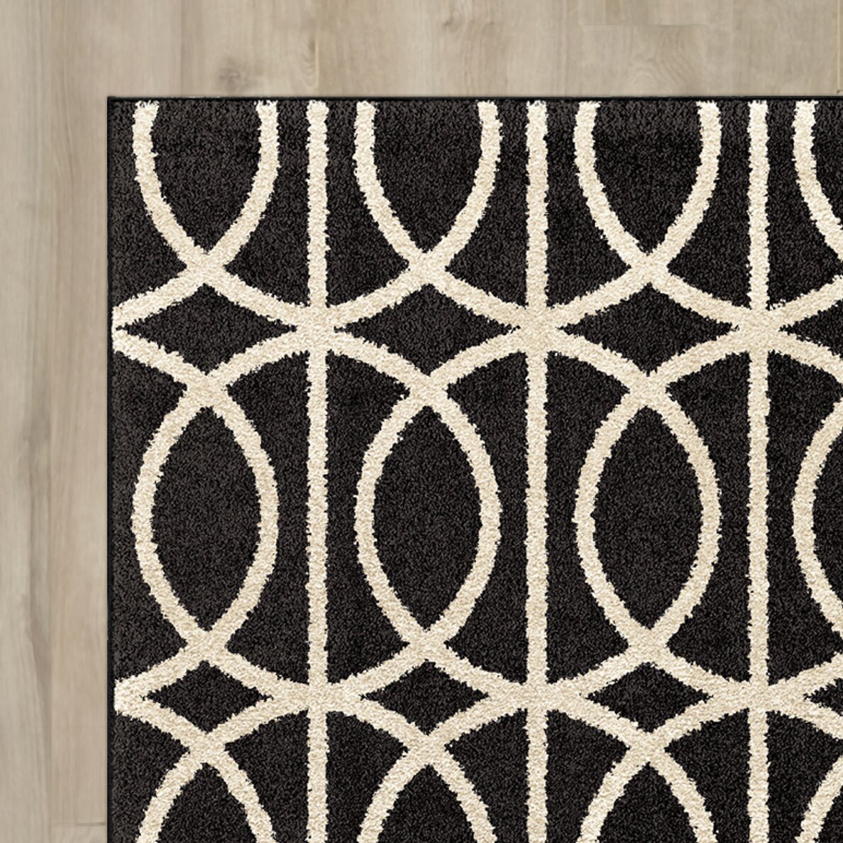 Red Barrel Studio Falmer Black Cream Area Rug Wayfair