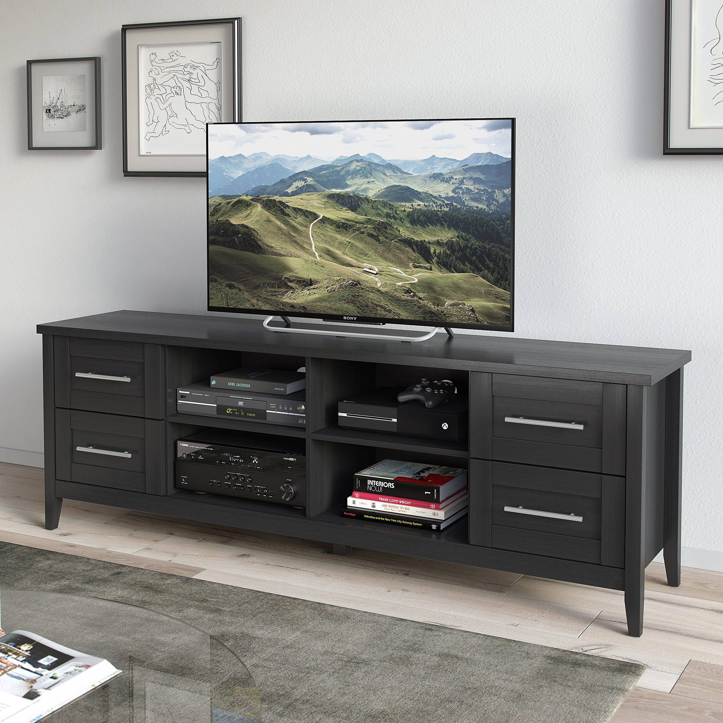 Red Barrel Studio Starkville TV Stand & Reviews Wayfair