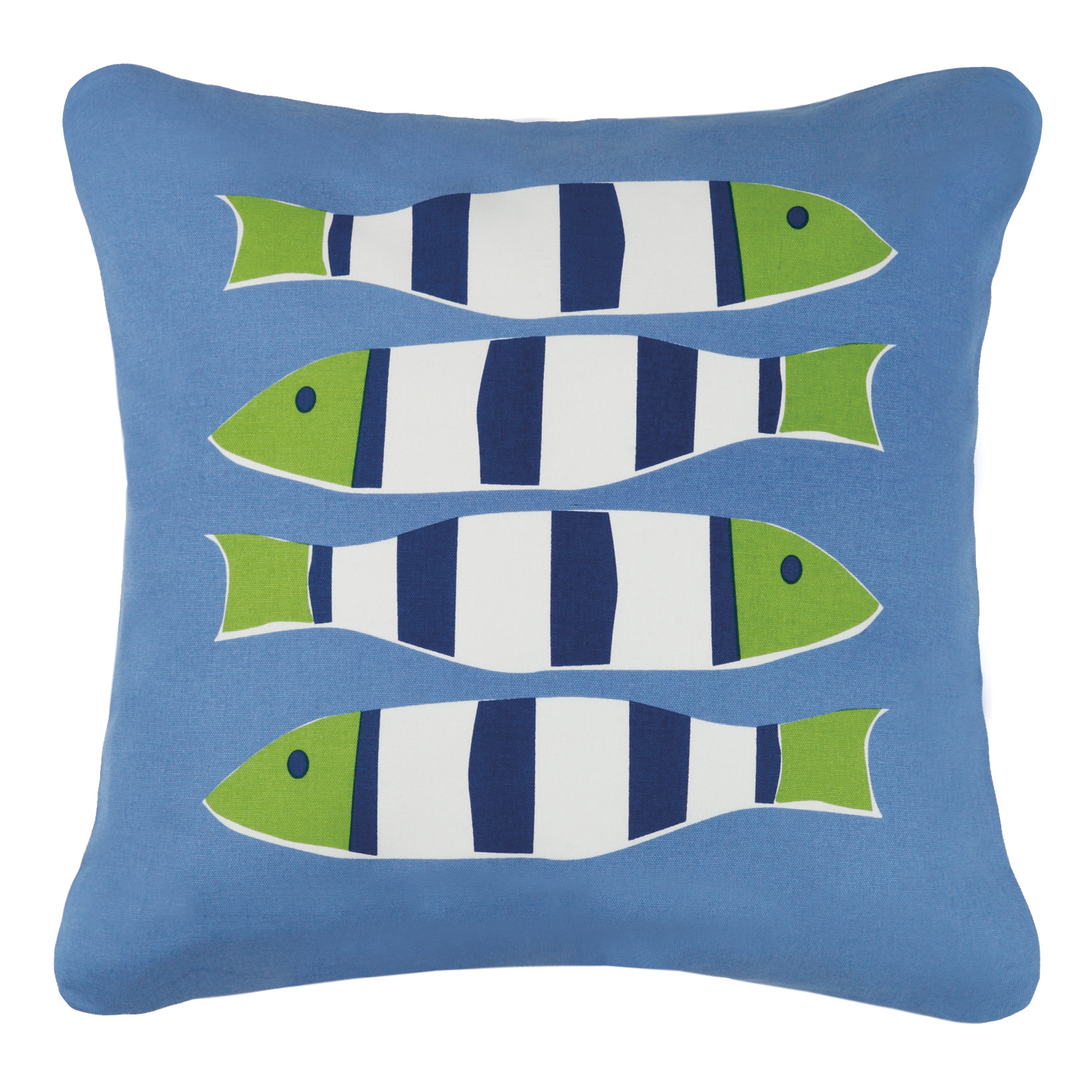 Kate Nelligan Nautical Outdoor Cotton Throw Pillow & Reviews Wayfair