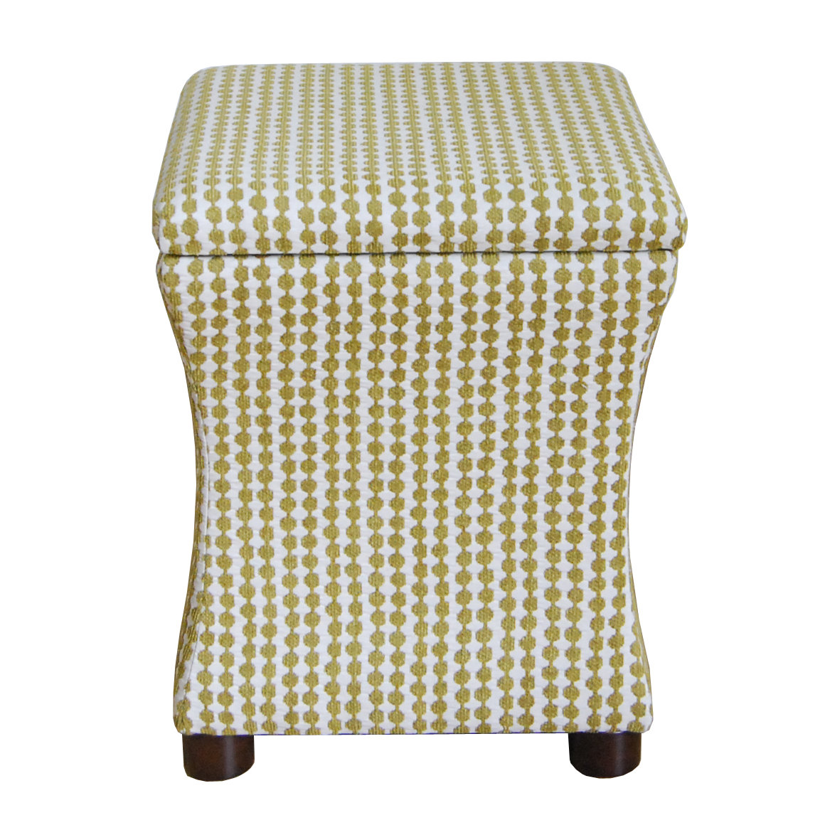 HomePop Fey Upholstered Storage Cube Ottoman & Reviews Wayfair