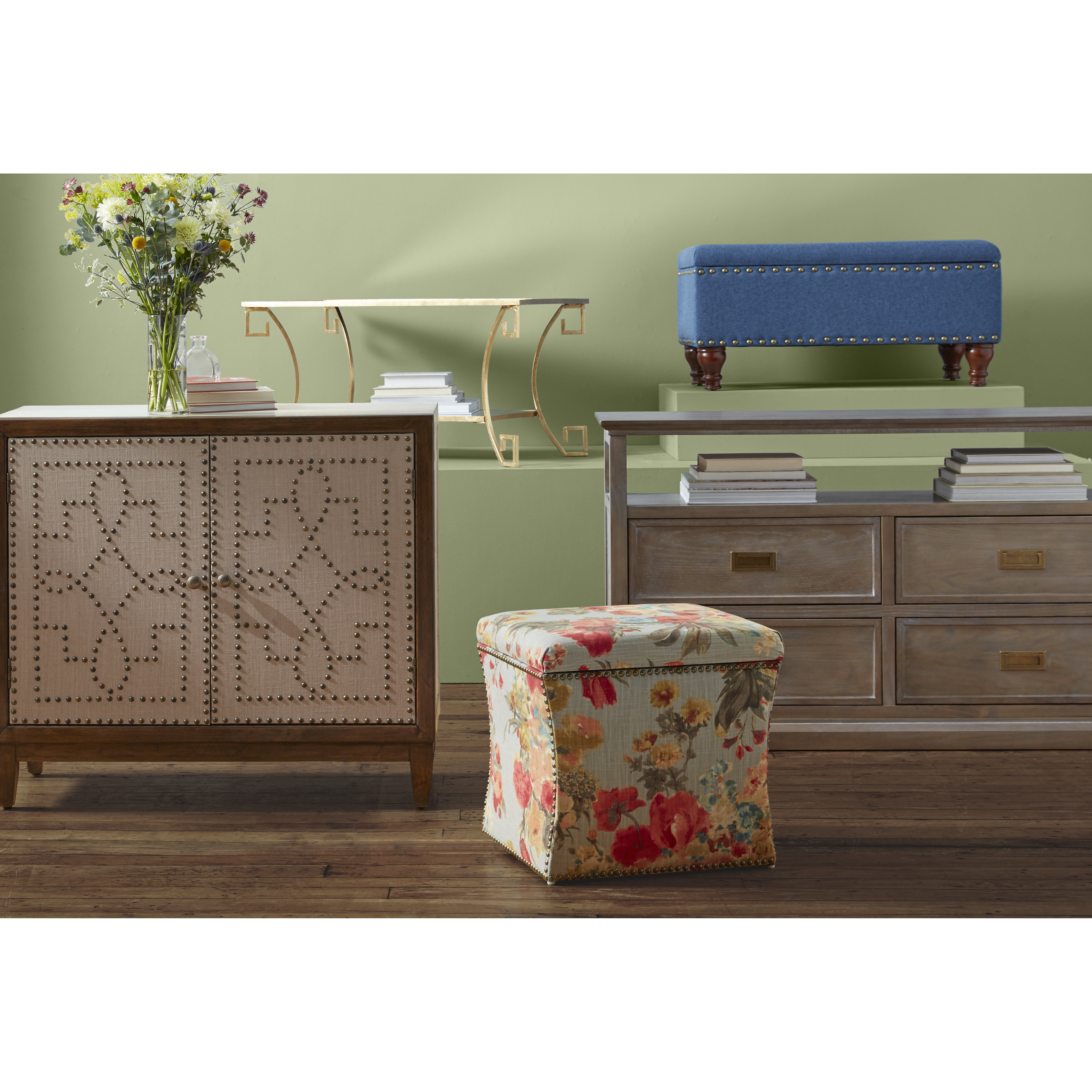 HomePop Filander Upholstered Storage Bench & Reviews Wayfair