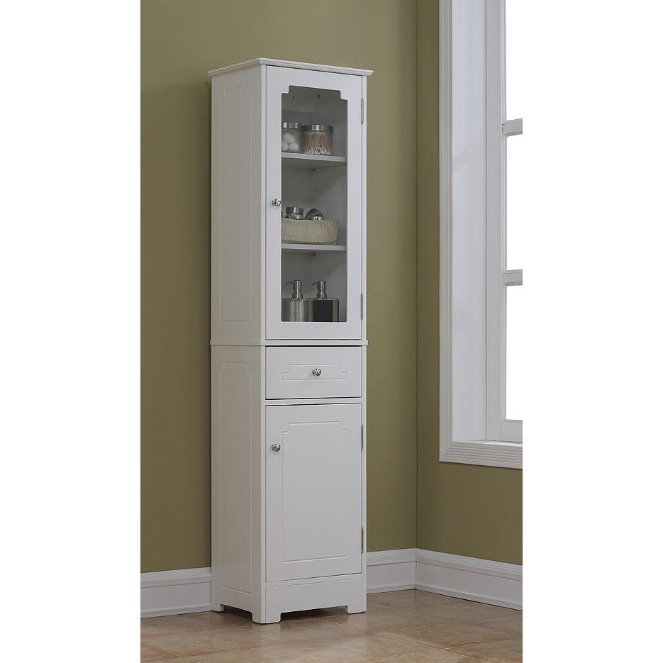 RunFine Group 15.75" x 63.88" Free Standing Linen Tower & Reviews Wayfair