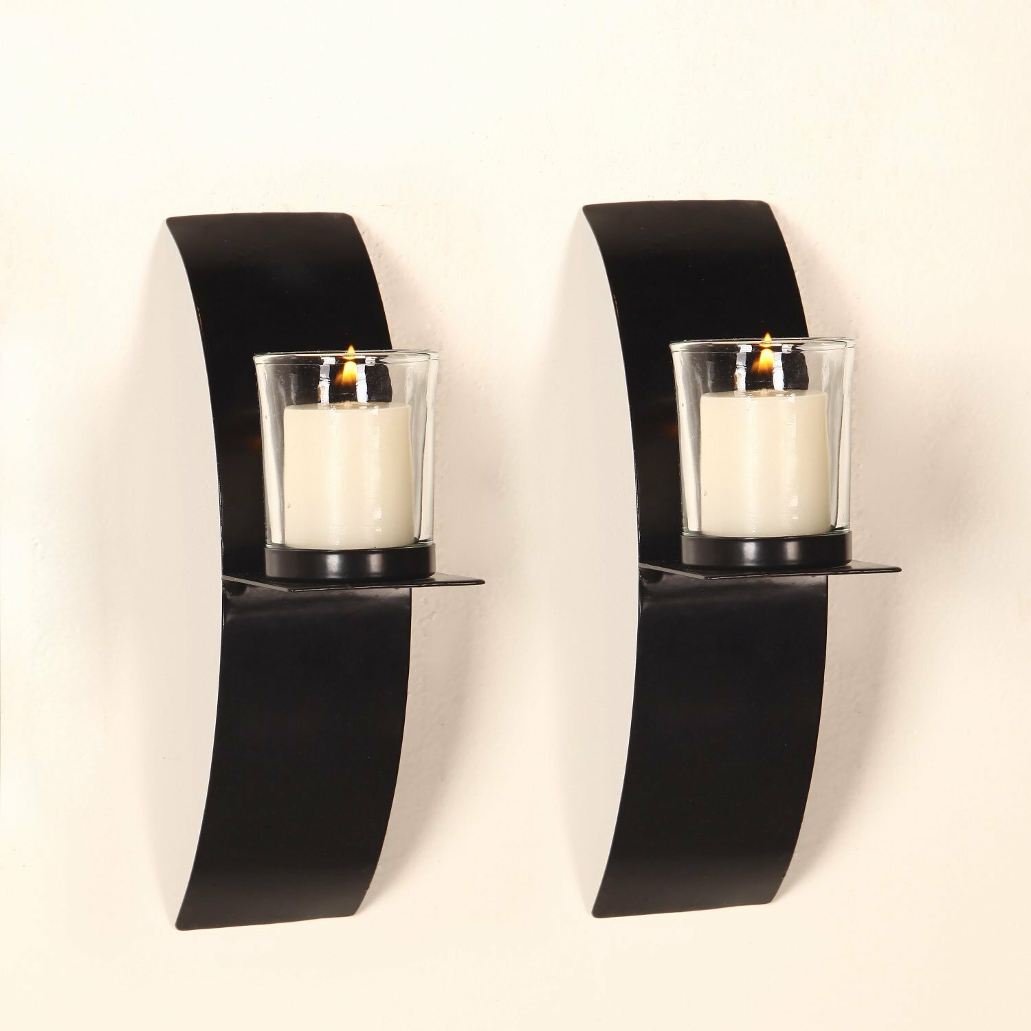 AdecoTrading Iron Wall Sconce Candle Holder & Reviews | Wayfair