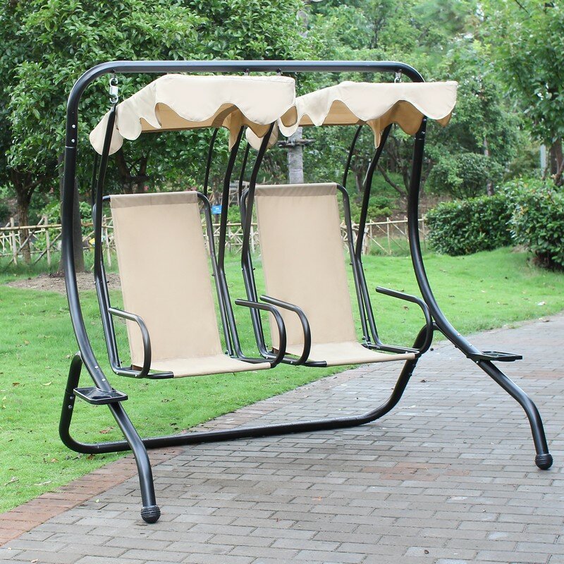 patio swing wayfair