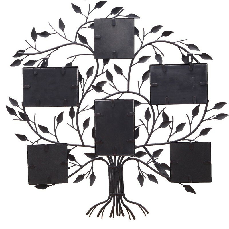 AdecoTrading 6 Opening Decorative Family Tree Wall Hanging Collage ...