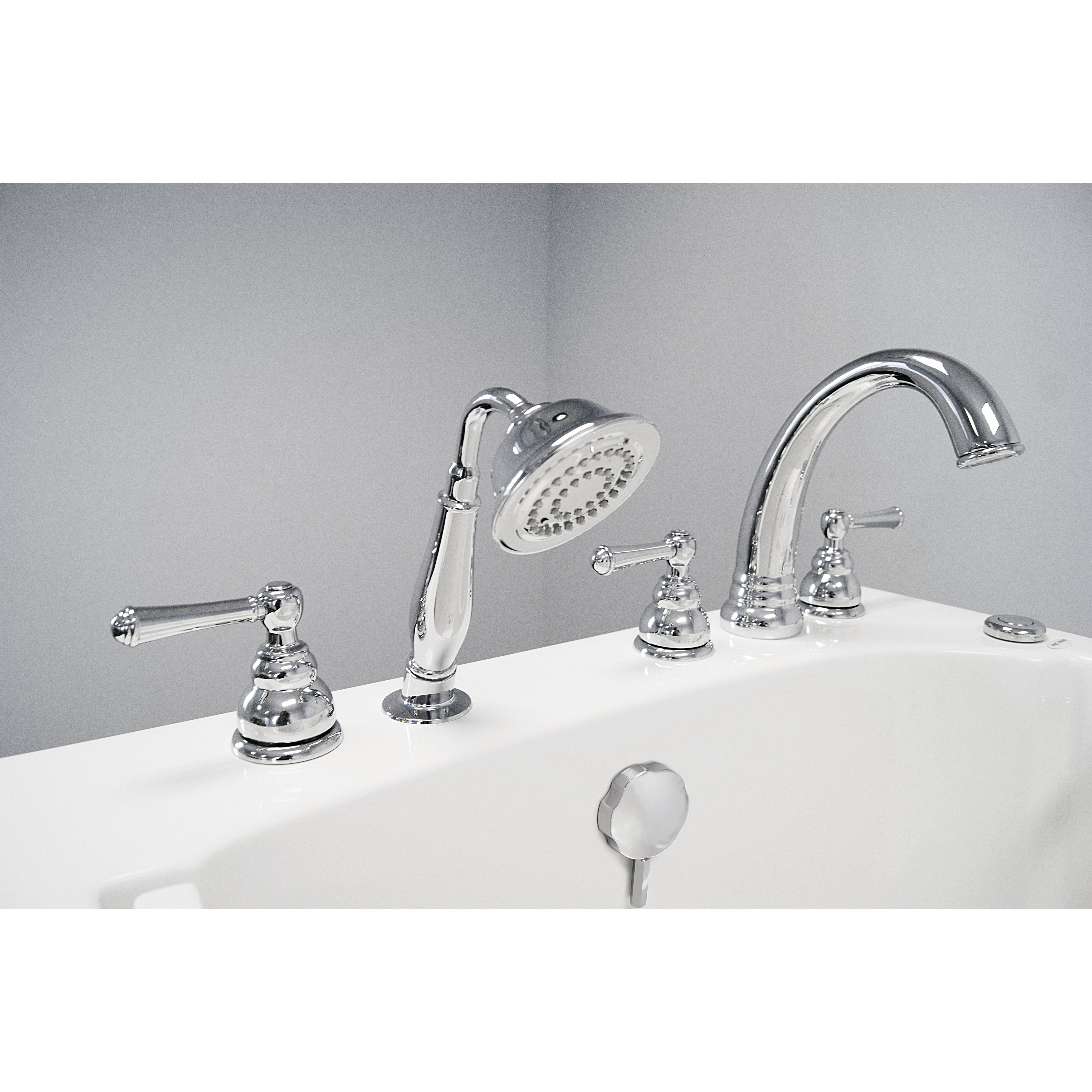 A+ WalkIn Tubs Dignity 48" x 28" Whirlpool and Air Jetted WalkIn