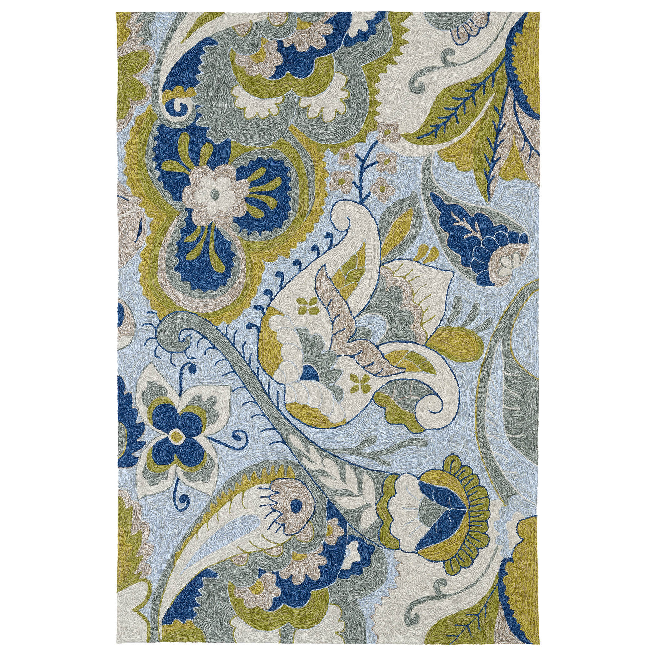 Kaleen Home and Porch Floral Indoor/Outdoor Area Rug II & Reviews Wayfair