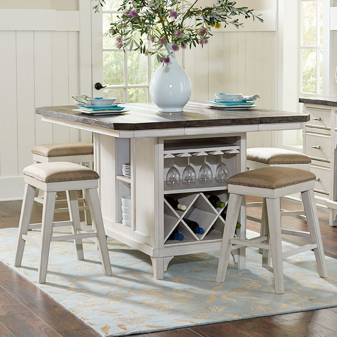 Avalon Furniture Mystic Cay Kitchen Island & Reviews Wayfair