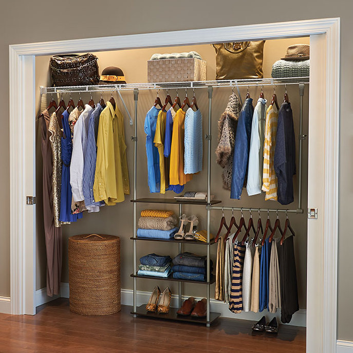 ClosetMaid 53"W Closet System & Reviews Wayfair