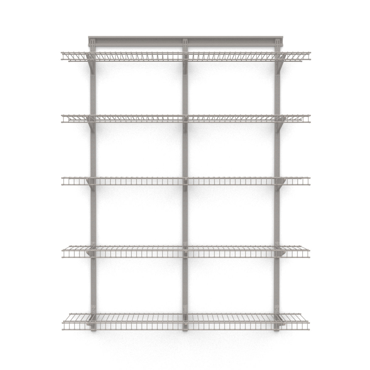 ClosetMaid ShelfTrack 48"W x 60"H Shelving System & Reviews Wayfair