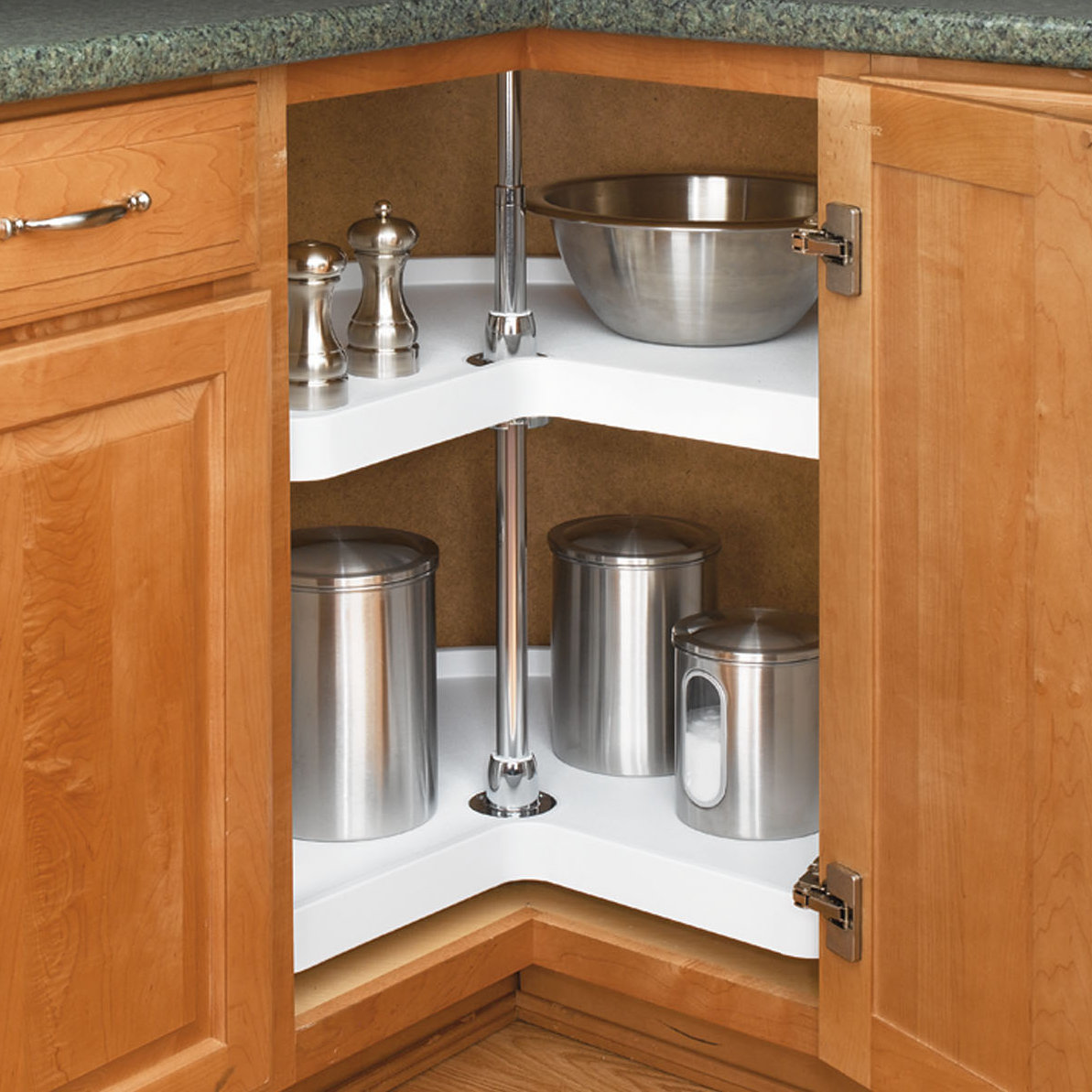 RevAShelf Kidney 32" 2Shelf Lazy Susan & Reviews Wayfair