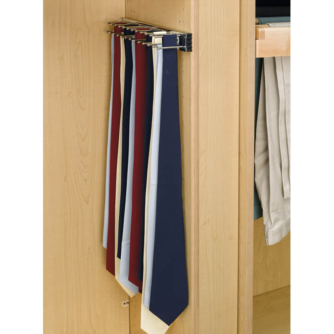 RevAShelf PullOut Side Mount Tie Rack & Reviews Wayfair