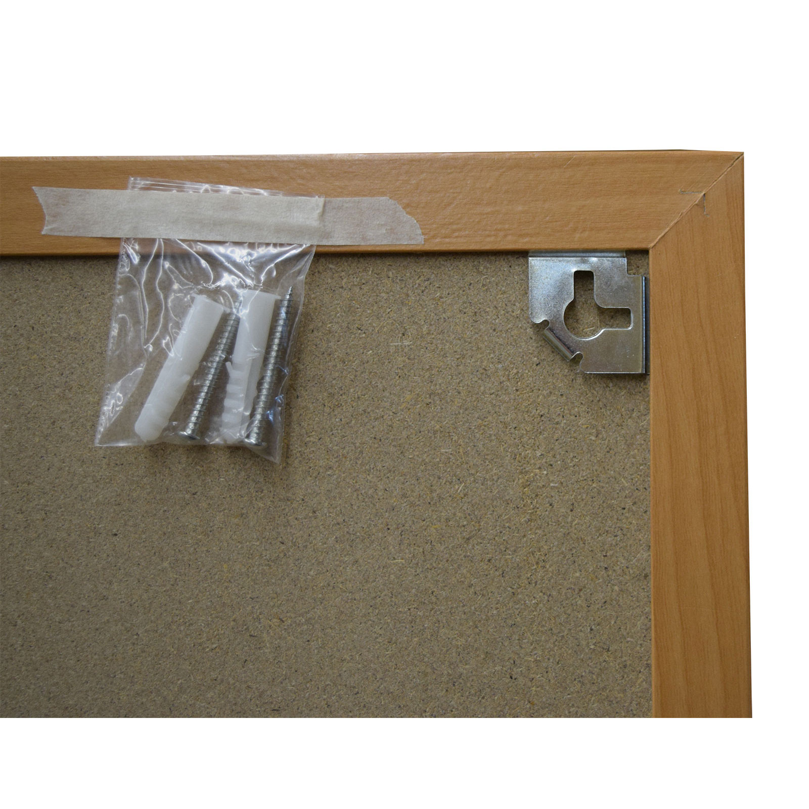 NeoPlex Wood Framed Cork Wall Mounted Bulletin Board & Reviews Wayfair.ca