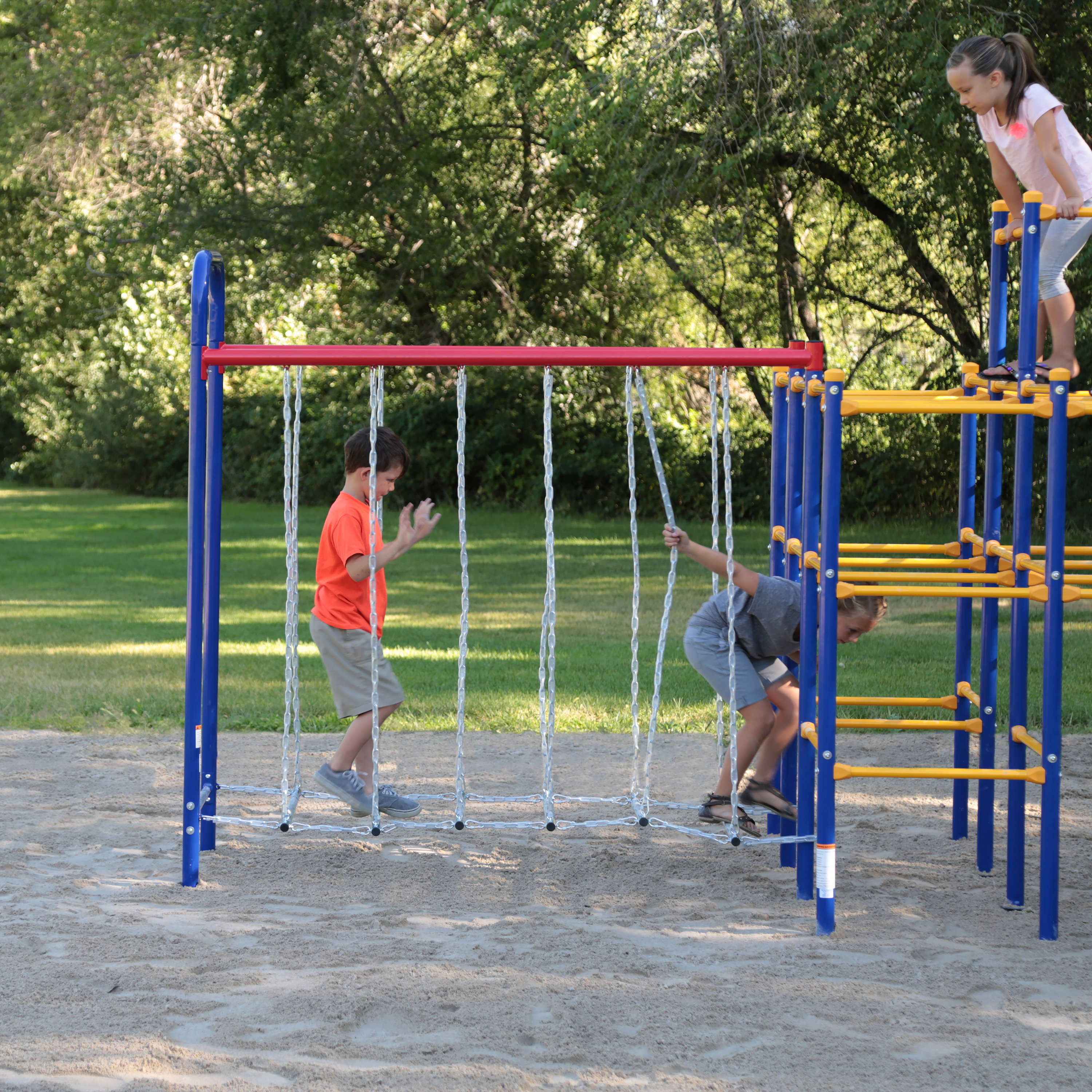 Skywalker Sports Sports Modular Jungle Gym Combo Set & Reviews | Wayfair