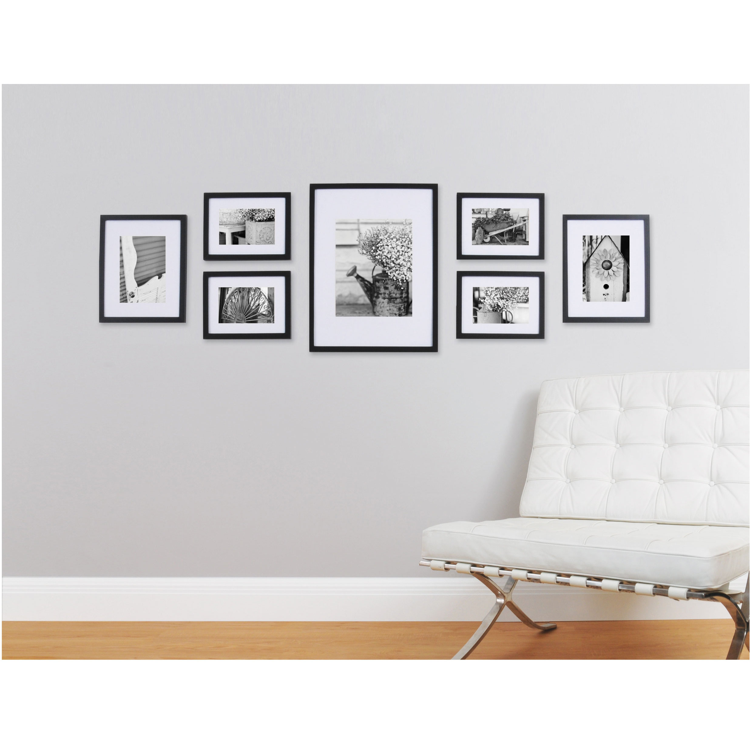 NielsenBainbridge Gallery 7 Piece Perfect Wall Picture Frame Set