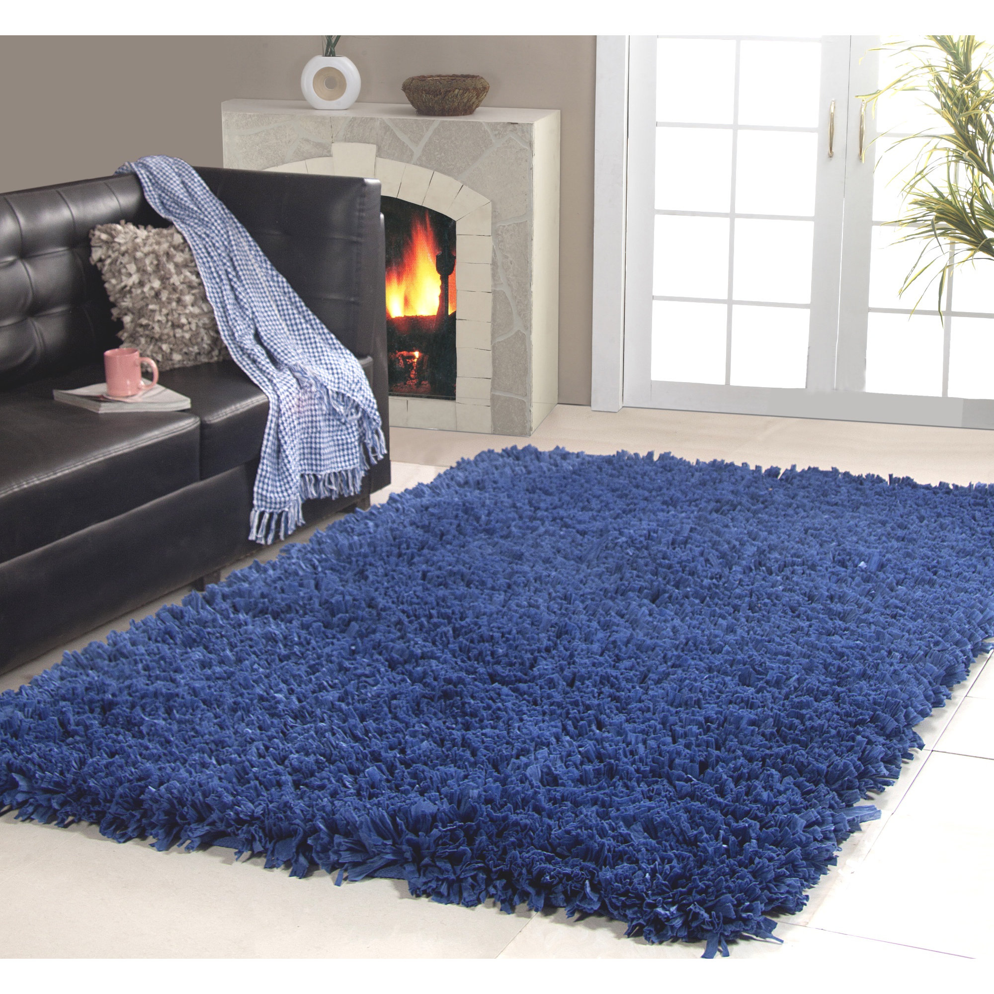 Affinity Linens Affinity Home Collection Cozy Shag Area Rug (8' X 10