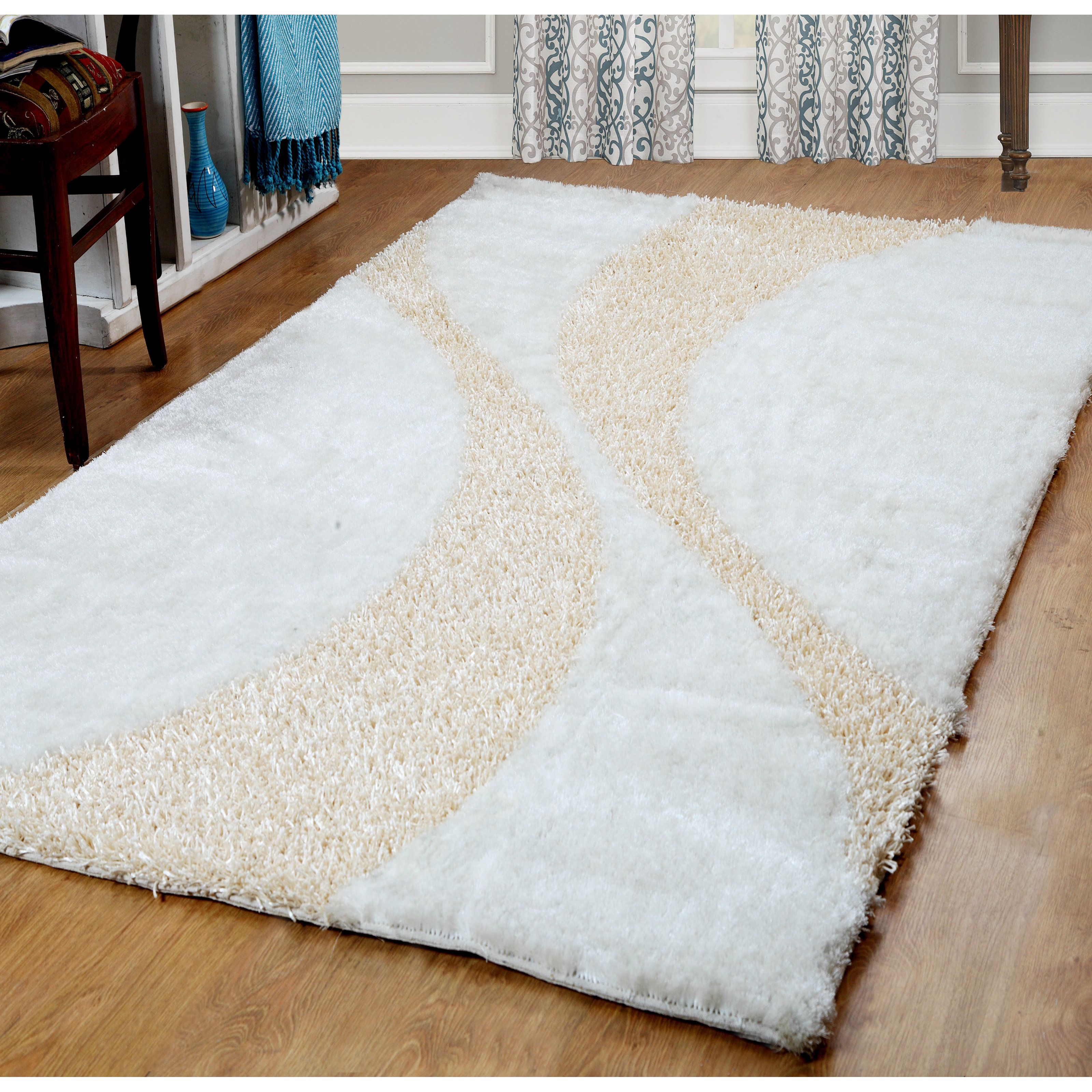 Affinity Linens Bela White/Cream Area Rug Wayfair
