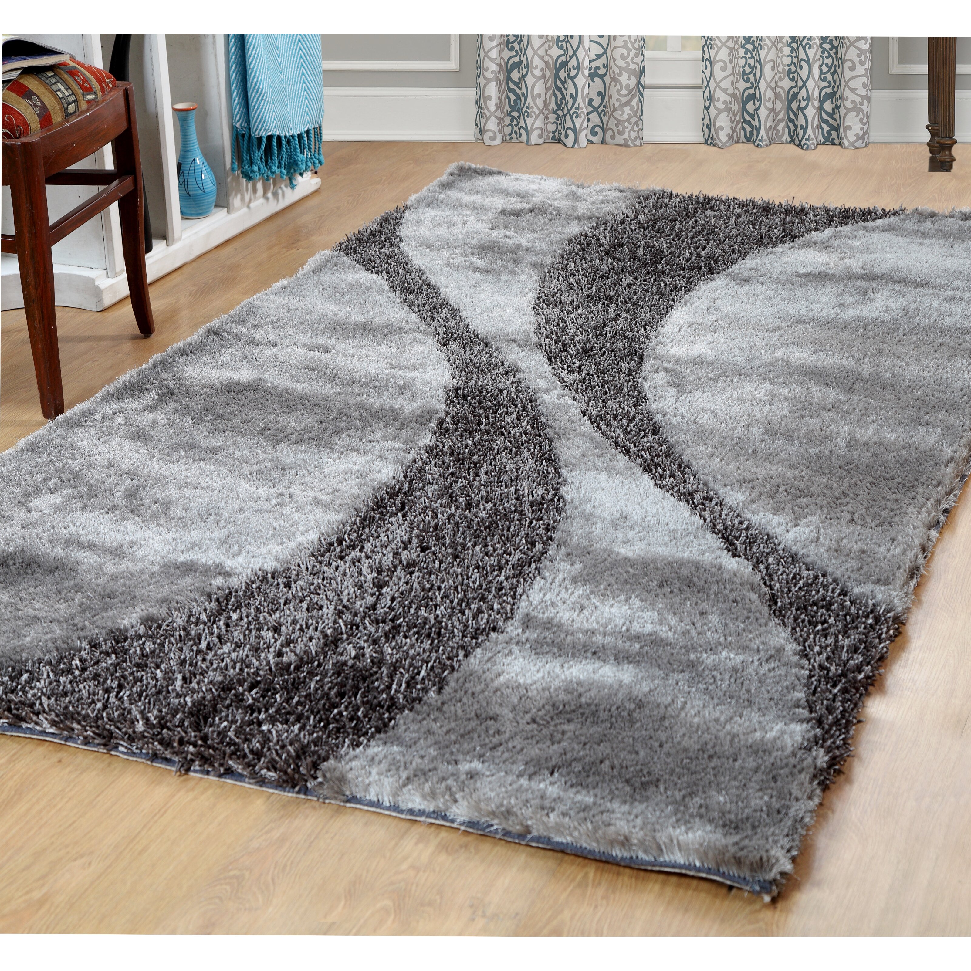 Affinity Linens Bela Silver/Grey Area Rug & Reviews | Wayfair.ca