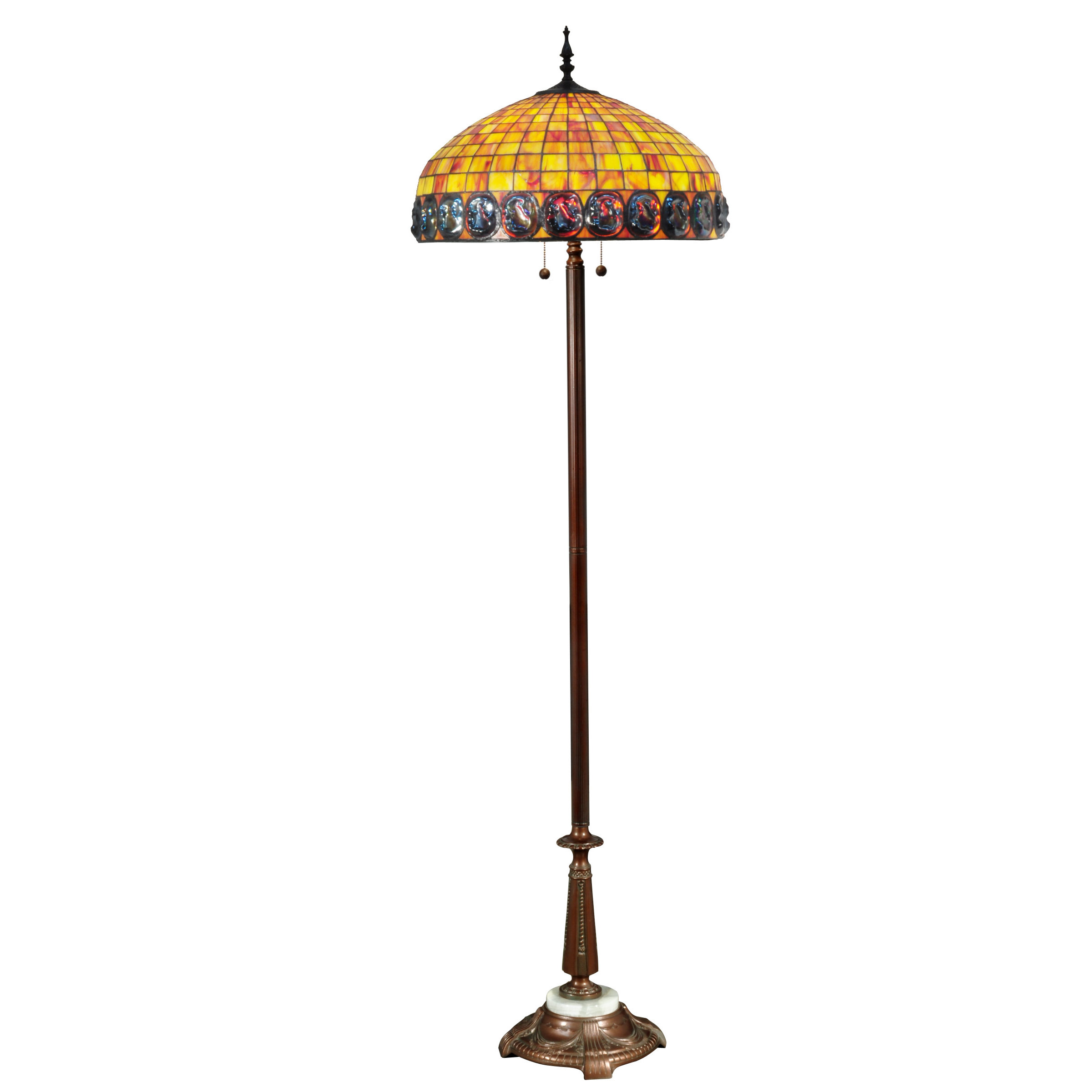 Dale Tiffany Turtleback 70" Floor Lamp Wayfair