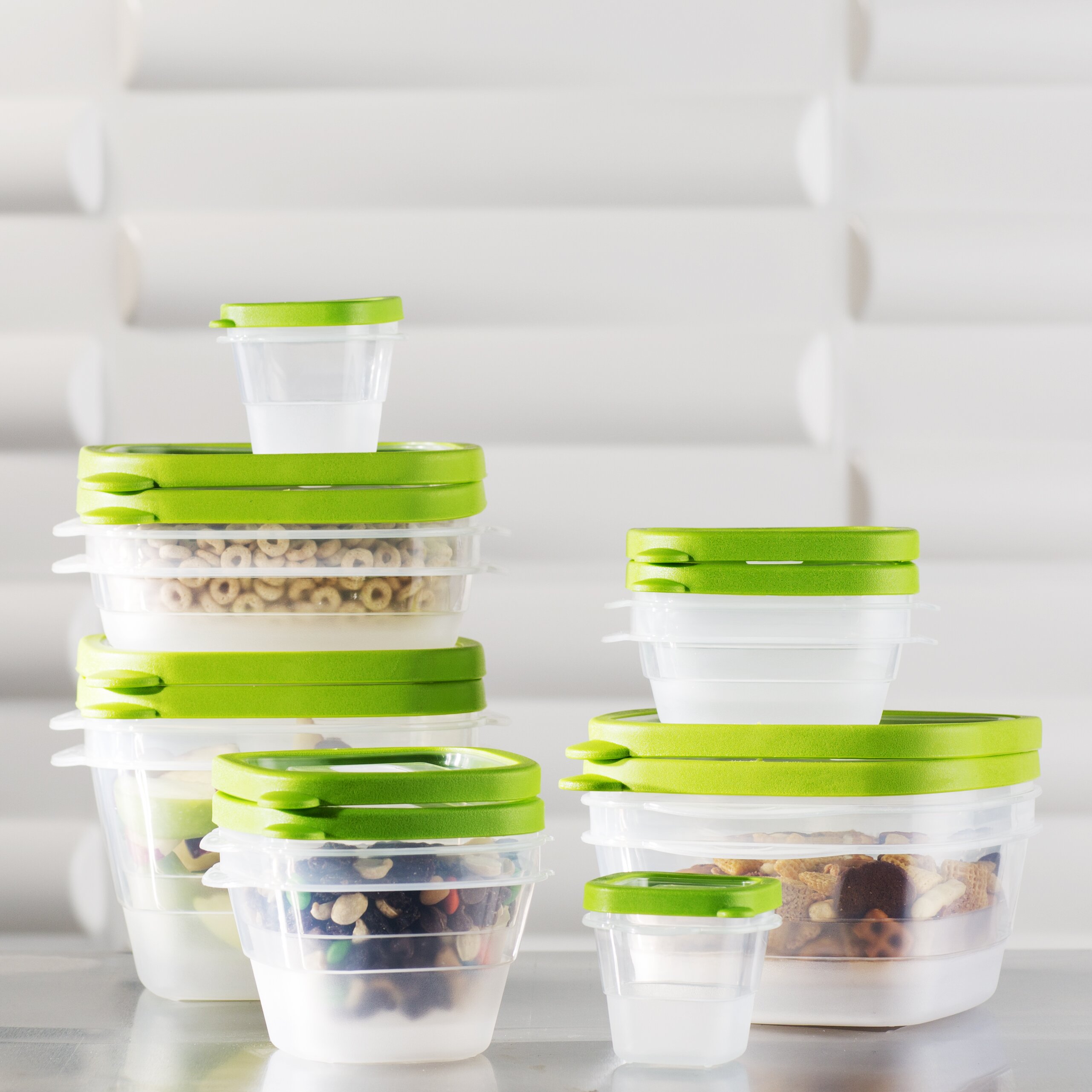 plastic food storage sets