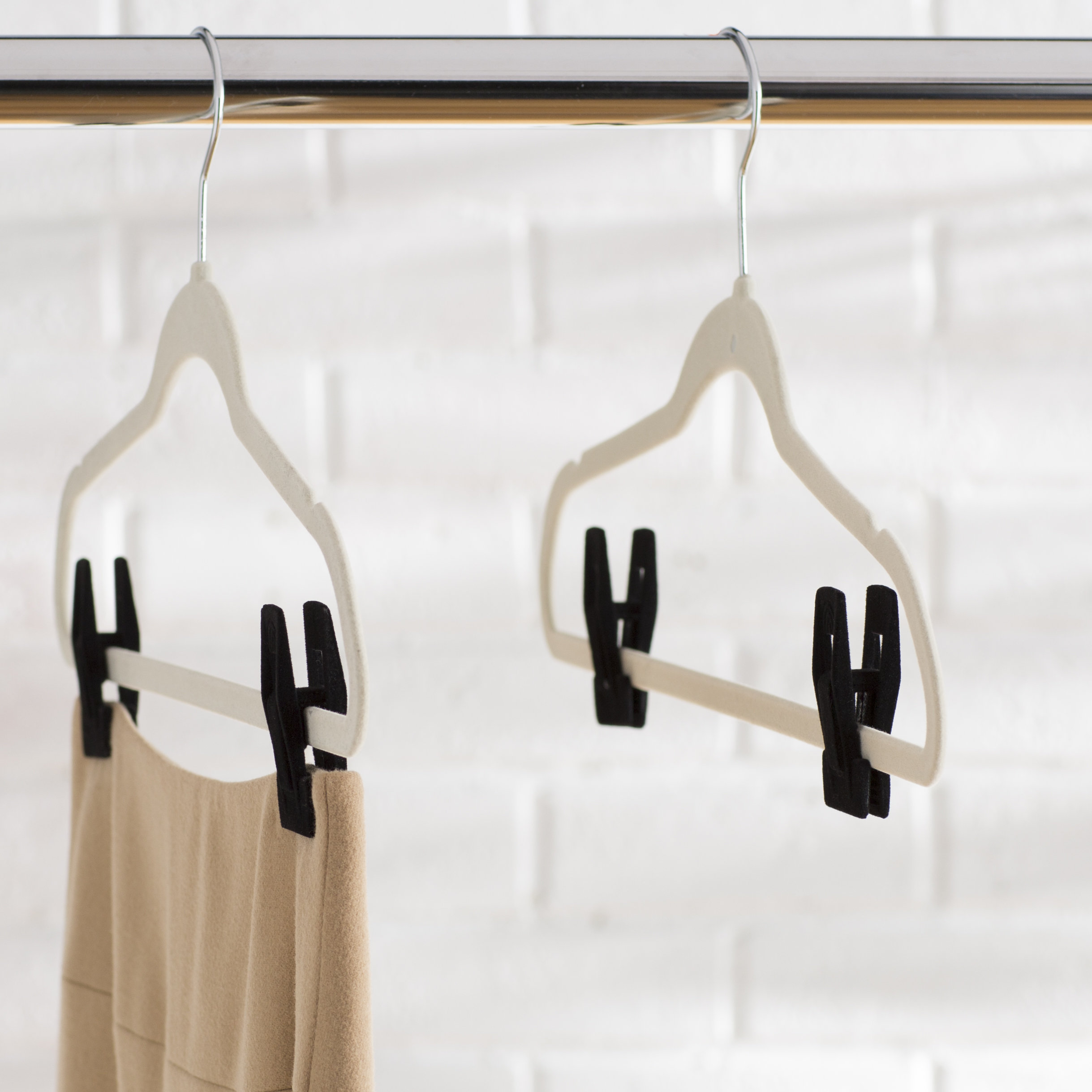 Wayfair Basics Wayfair Basics Velvet Hanger Clip Set & Reviews Wayfair
