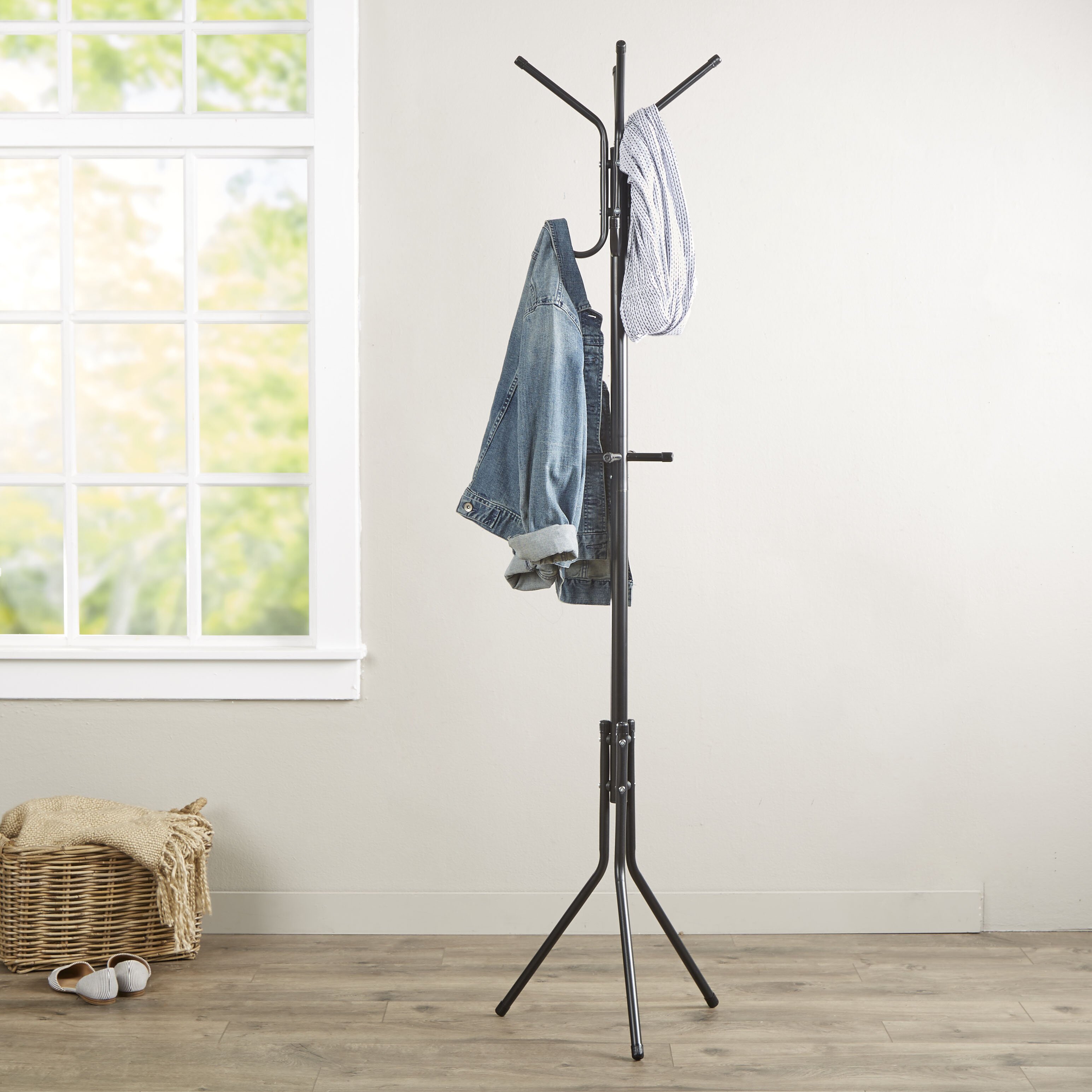 Wayfair Basics Wayfair Basics Steel Coat Rack & Reviews Wayfair