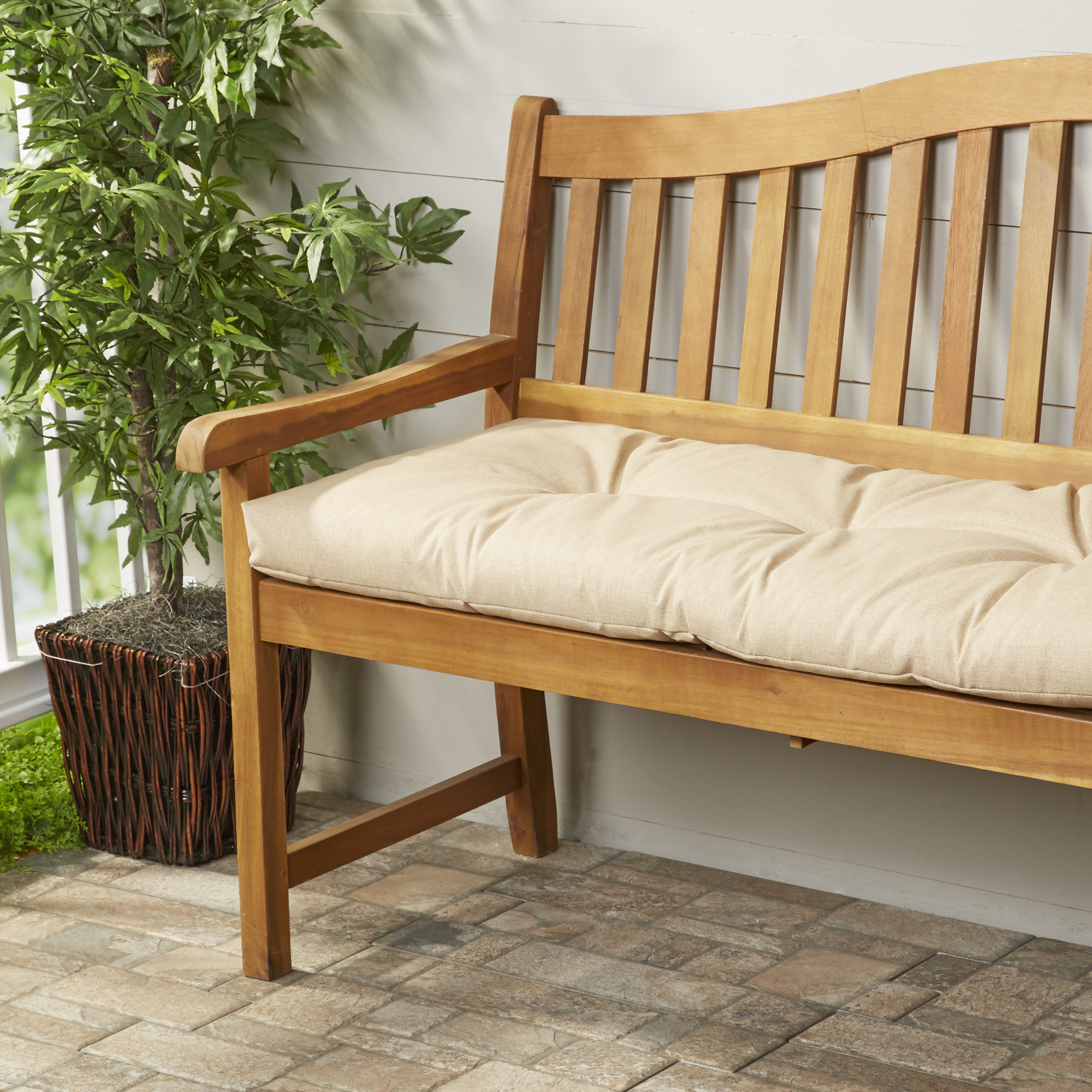 wayfair basics wayfair basics outdoor bench cushion wayfair