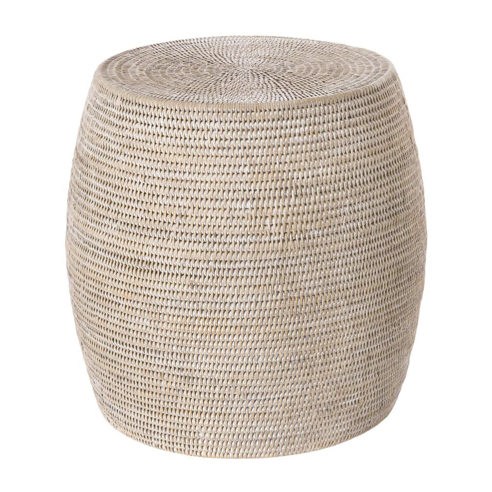 Kouboo Round Rattan Stool & Reviews Wayfair
