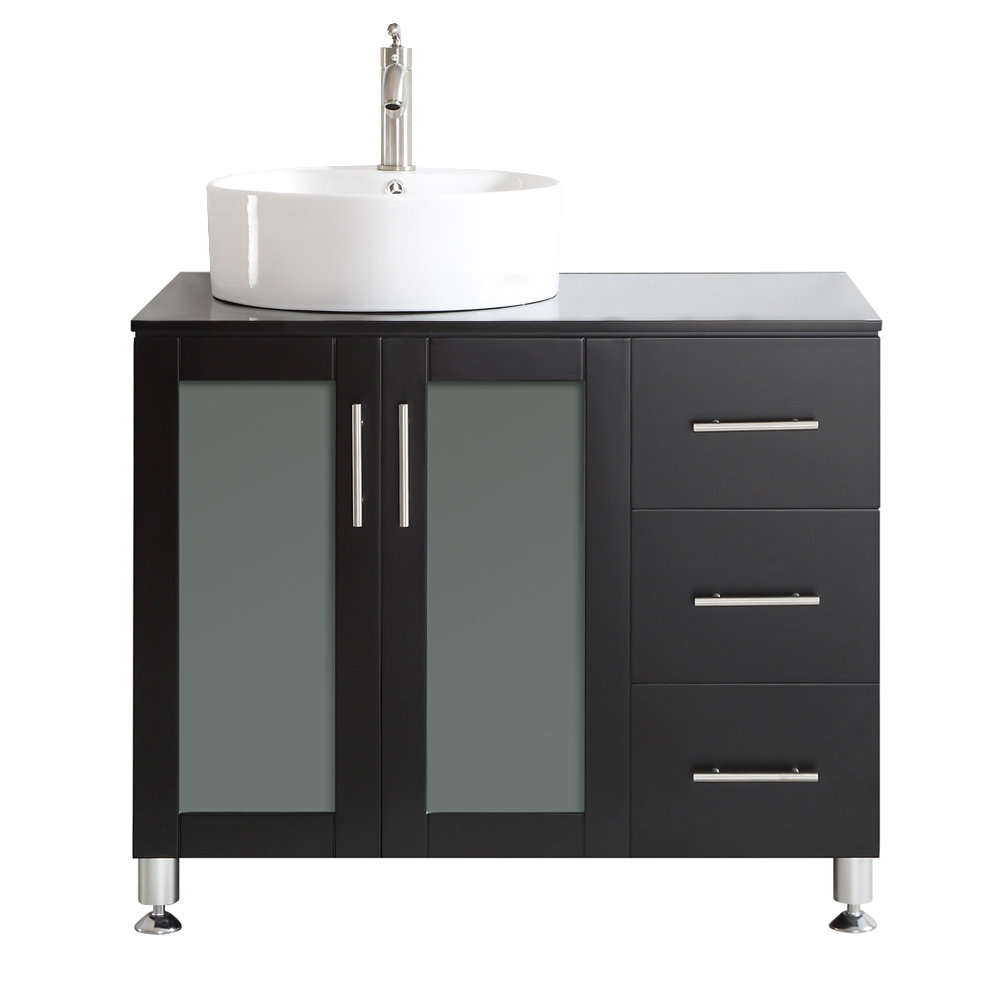 Vinnova Tuscany 36" Single Vanity Set & Reviews Wayfair