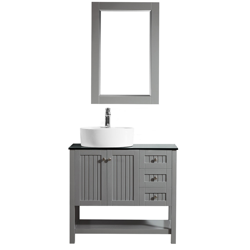 Vinnova Modena 36 Single Bathroom Vanity Set With Mirror | vinnova modena 36 single bathroom vanity set with mirror Vinnova Modena 36 Single Bathroom Vanity Set With Mirror | vinnova modena 36 single bathroom vanity set with mirror
