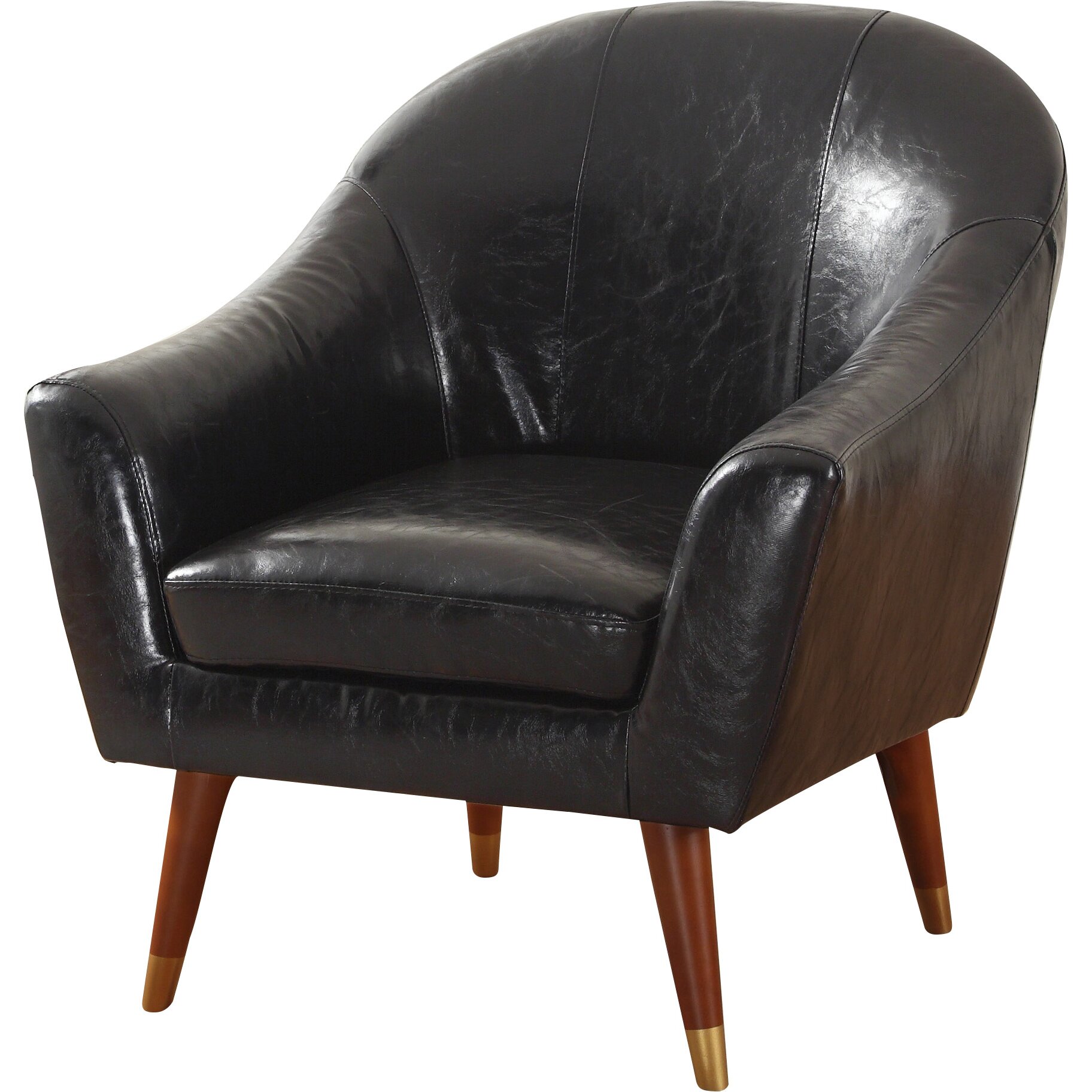 Madison Home USA Mid Century Modern Barrel Arm Chair & Reviews | Wayfair