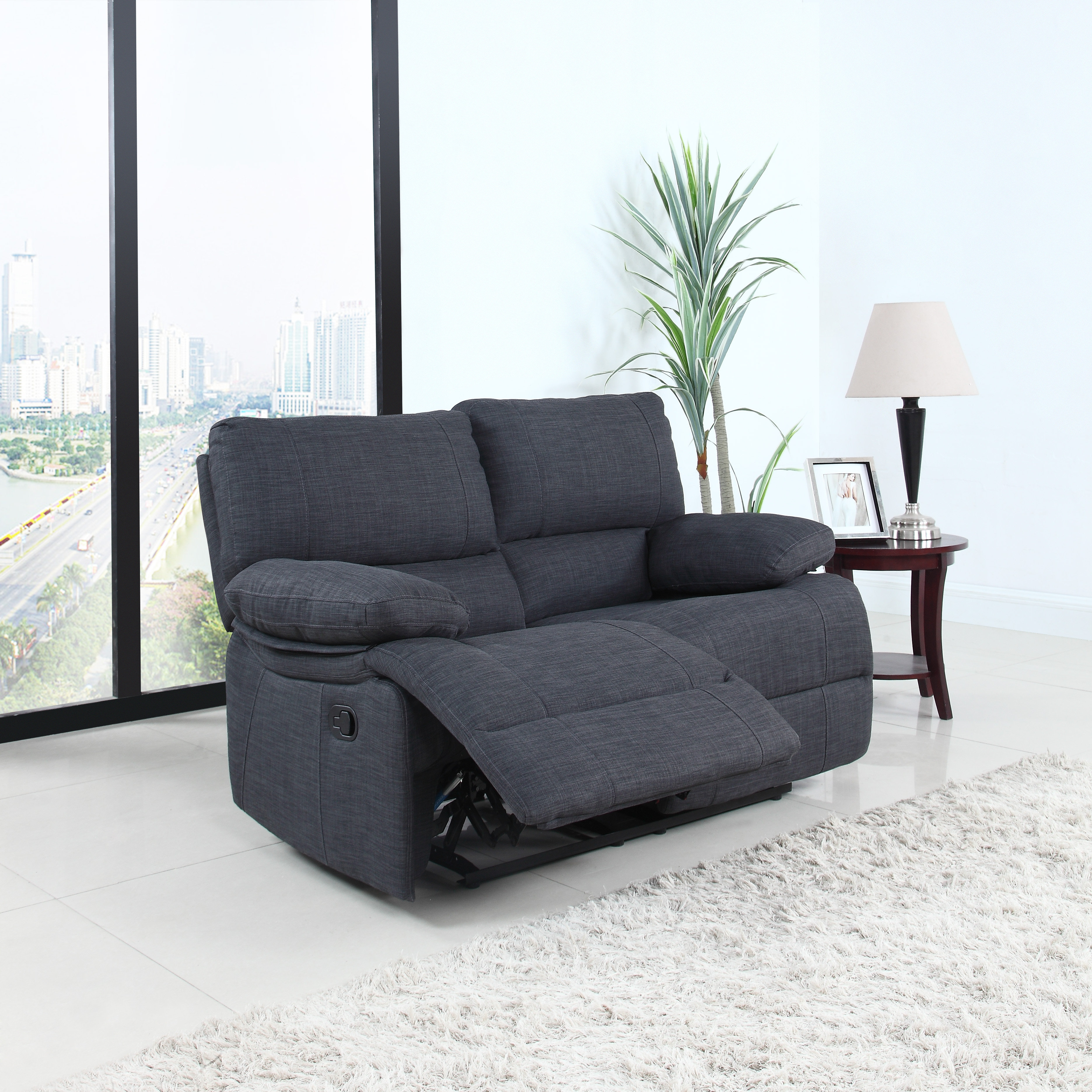 Madison Home USA Oversize Reclining Loveseat & Reviews Wayfair