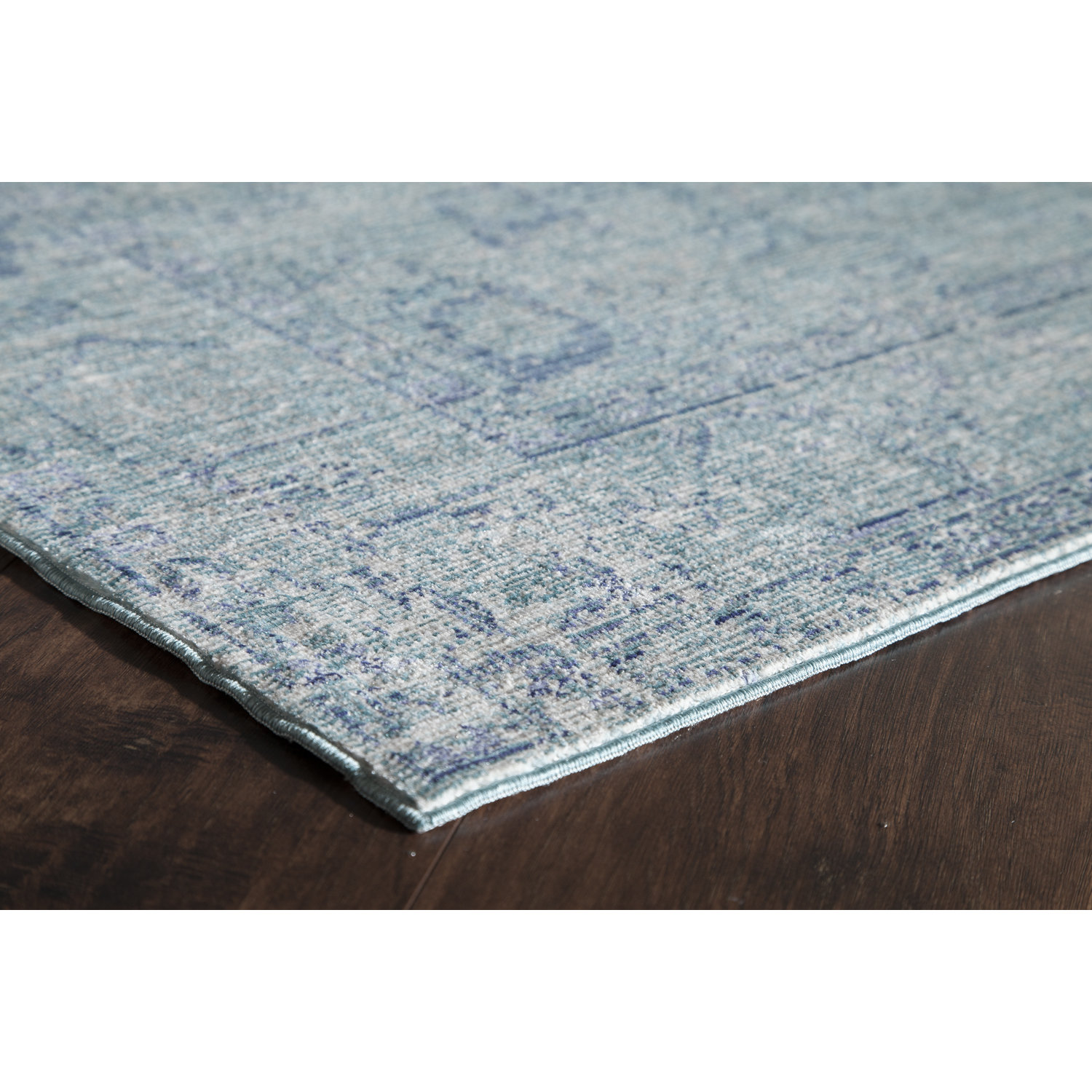 Rugs America Asteria Blue Area Rug Wayfair
