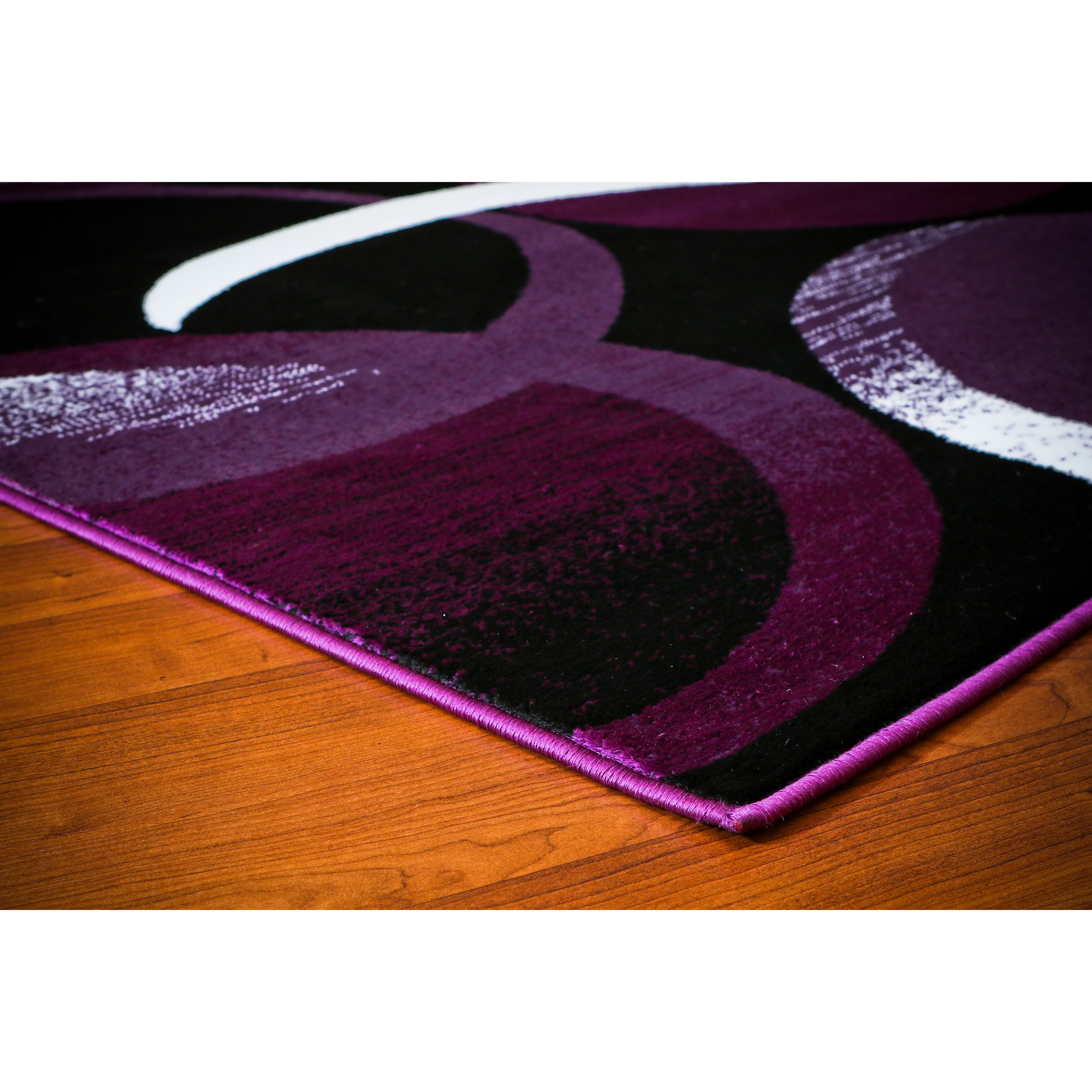 Persianrugs Tobis Abstract Purple Area Rug & Reviews Wayfair