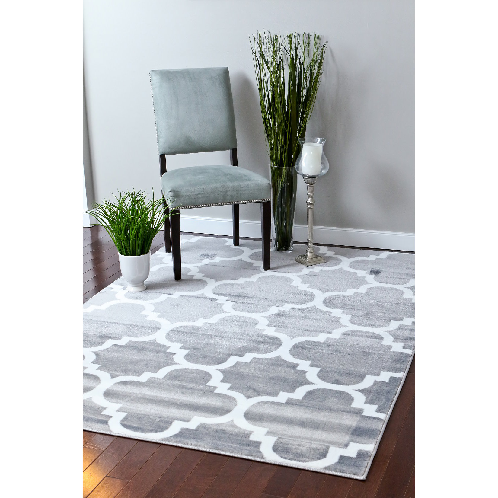 Persianrugs Gray Area Rug & Reviews Wayfair