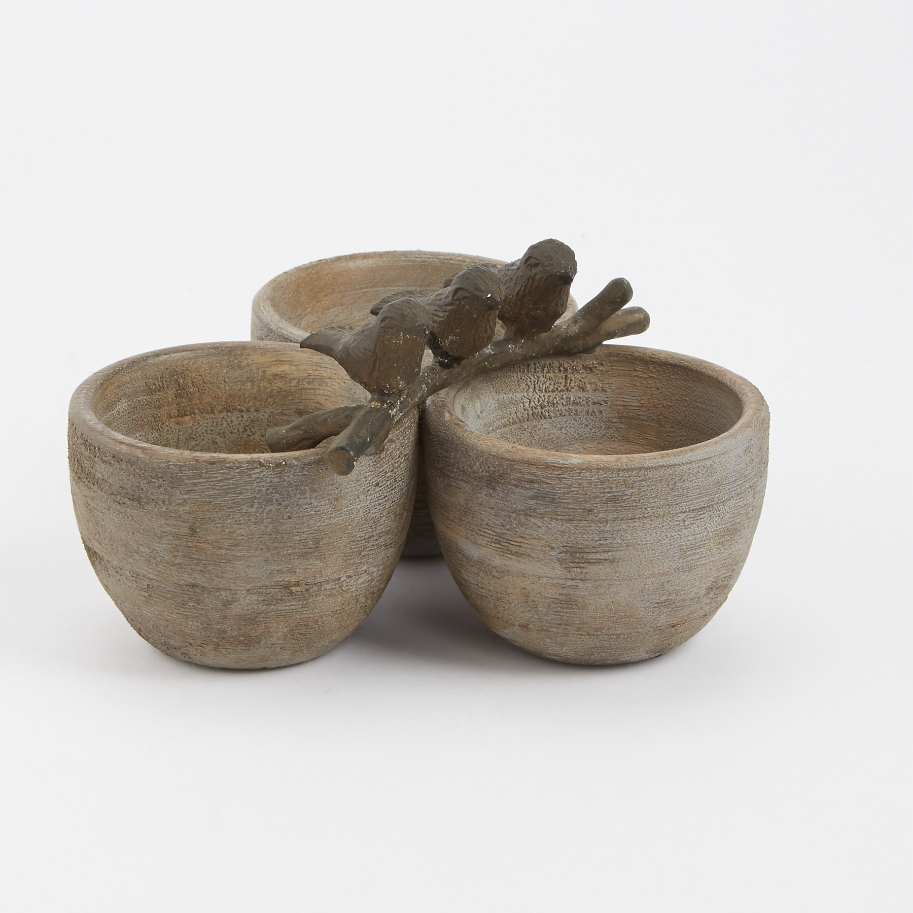 Mud Pie™ Bird Triple Dip Serving Bowl & Reviews Wayfair