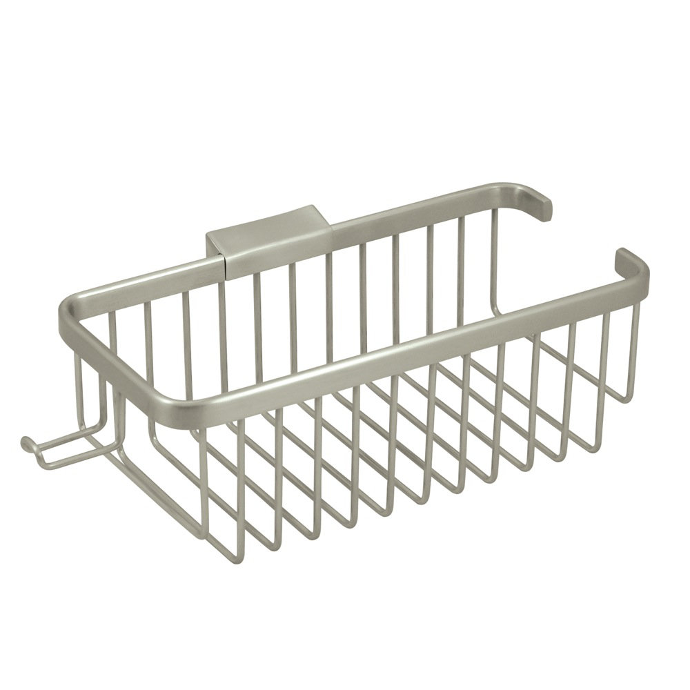 Deltana 10" Rectangular Wire Basket with Hook & Reviews Wayfair
