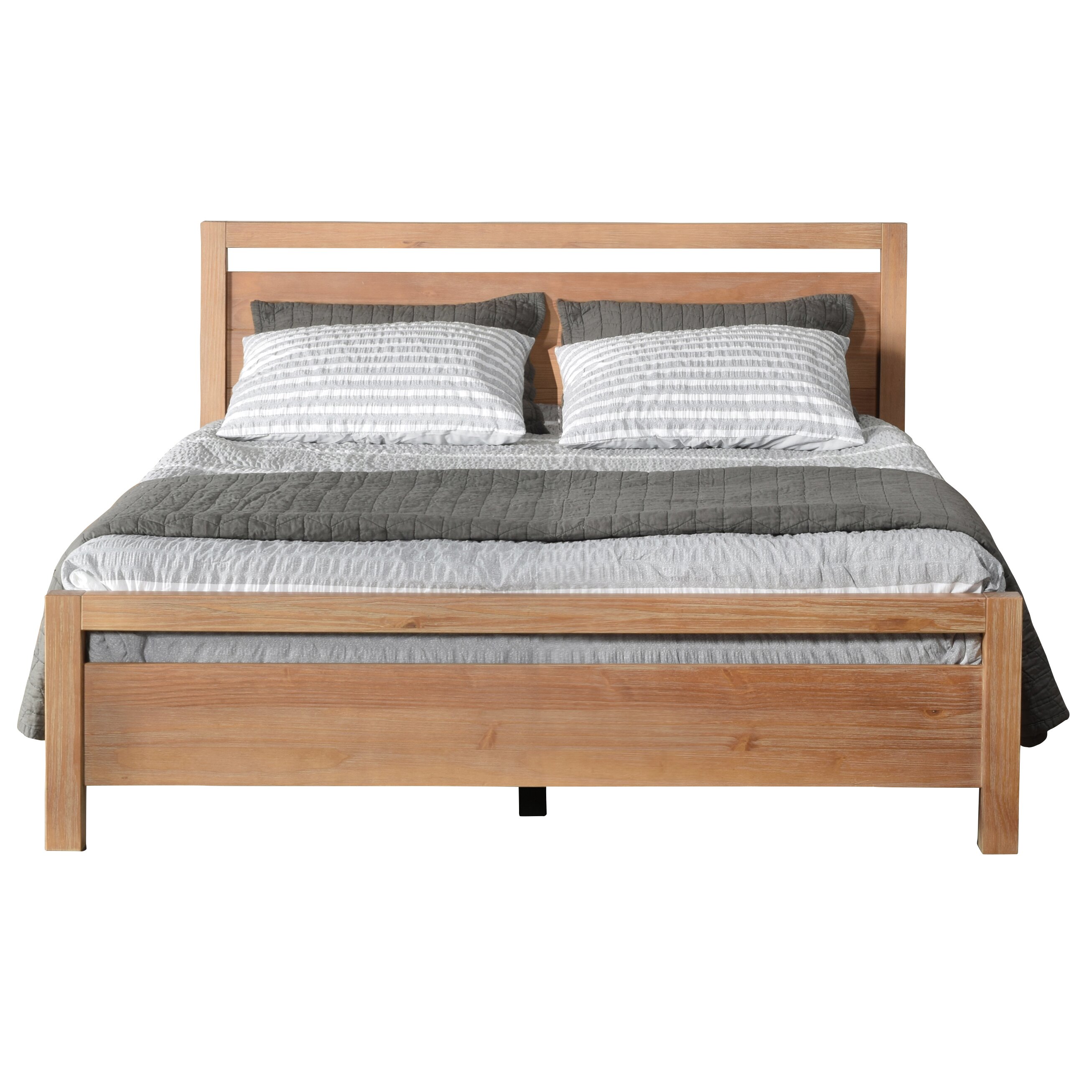 Grain Wood Furniture Loft Queen Platform Bed & Reviews | Wayfair
