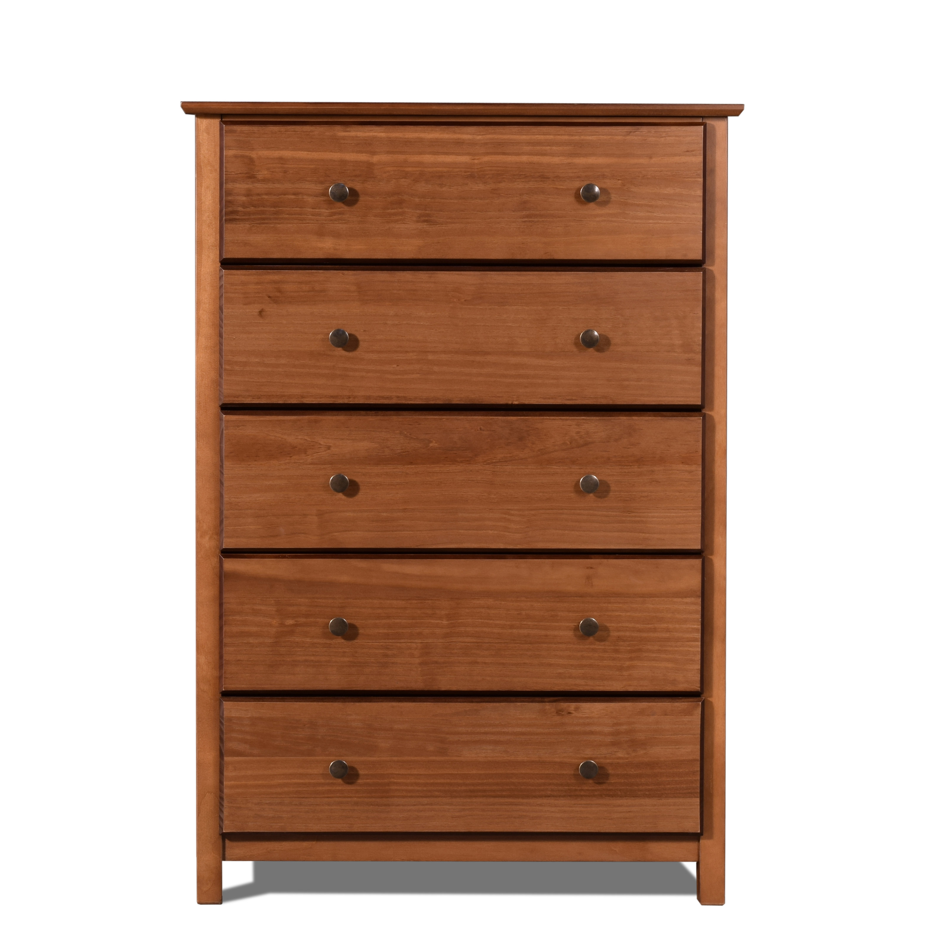 Grain Wood Furniture Shaker 5 Drawer Chest & Reviews Wayfair