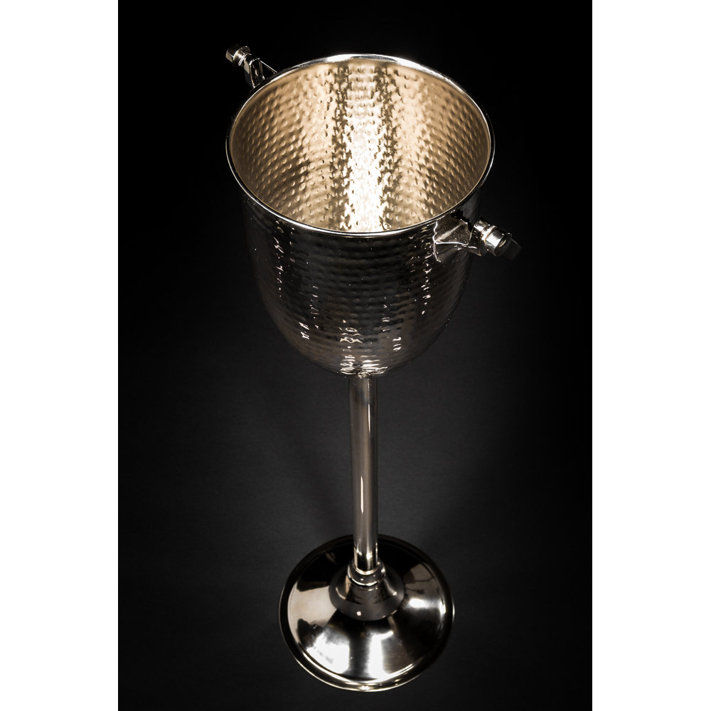 Imperial Home Champagne / Wine Ice Bucket and Stand & Reviews Wayfair