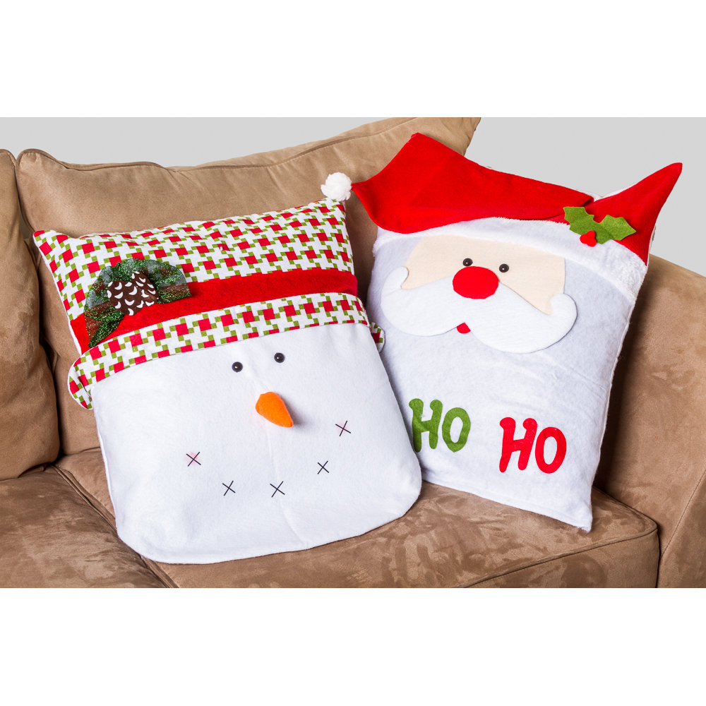 Imperial Home Christmas Snowman Seat Chair Covers MW2831