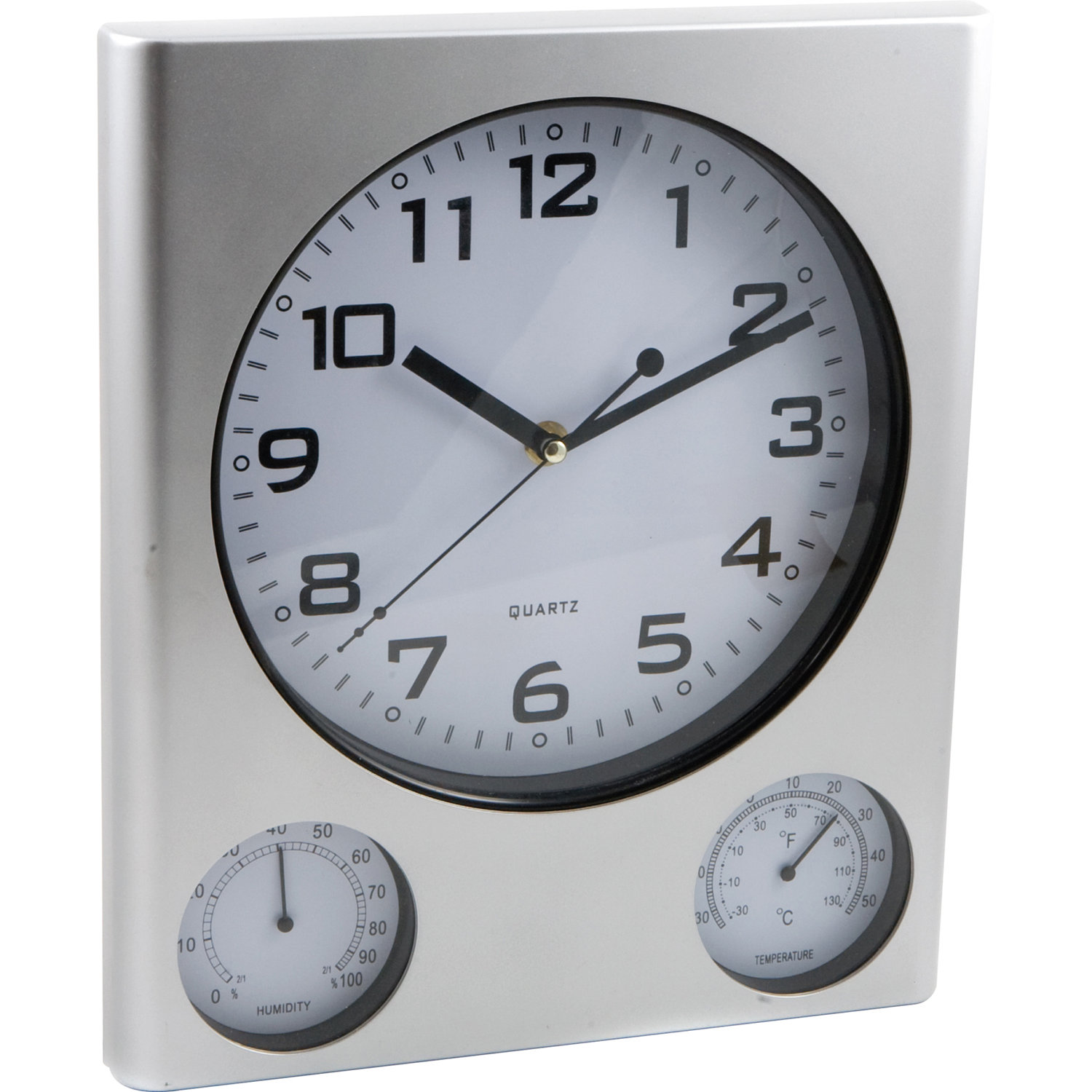Premium Outdoor Clock Thermometer and Hygrometer & Reviews | Wayfair